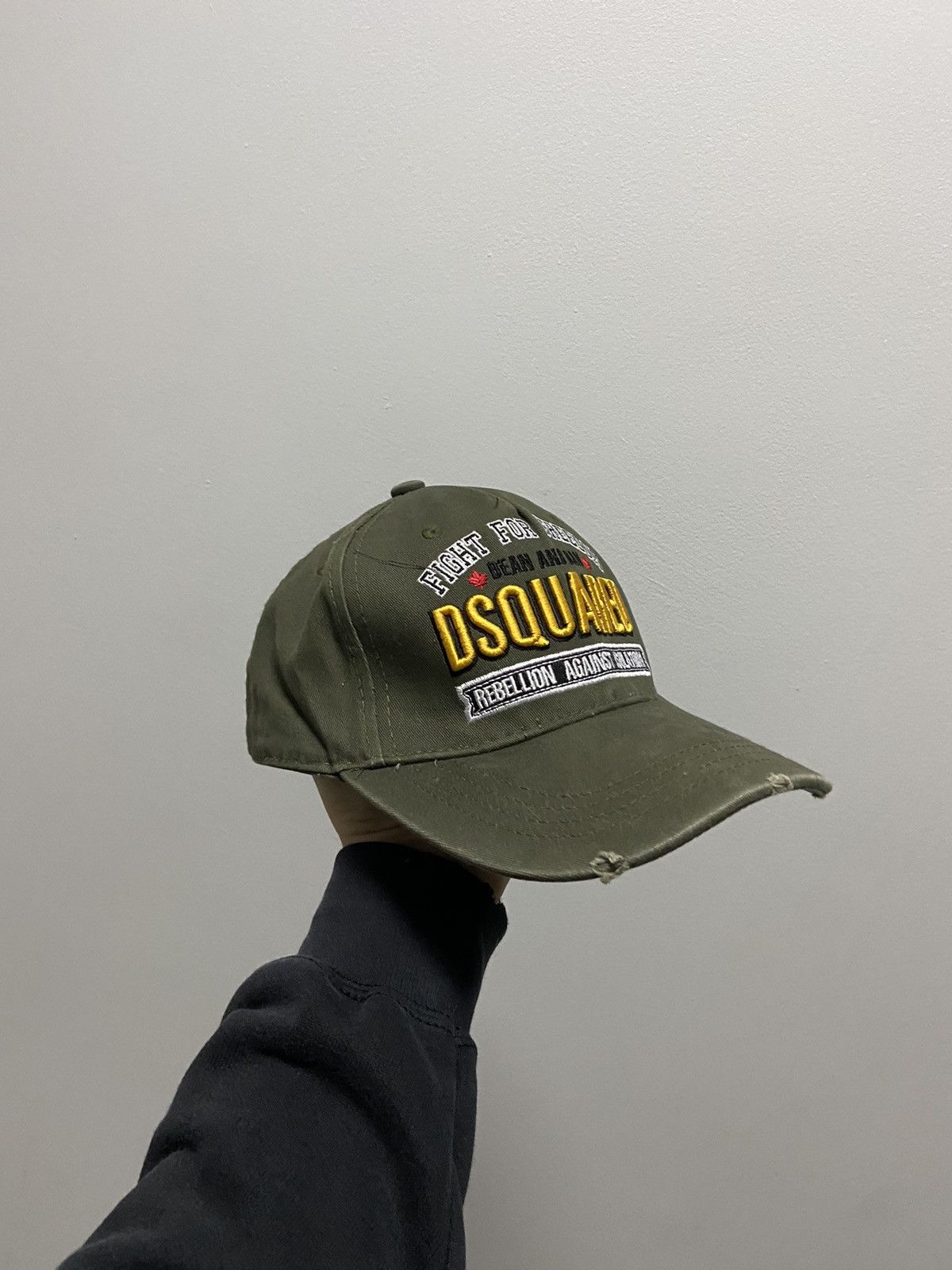 Dsquared2 × Vintage Dsquared2 Cap Vintage big Logo Y2K Style Skate Size ONE SIZE - 1 Thumbnail