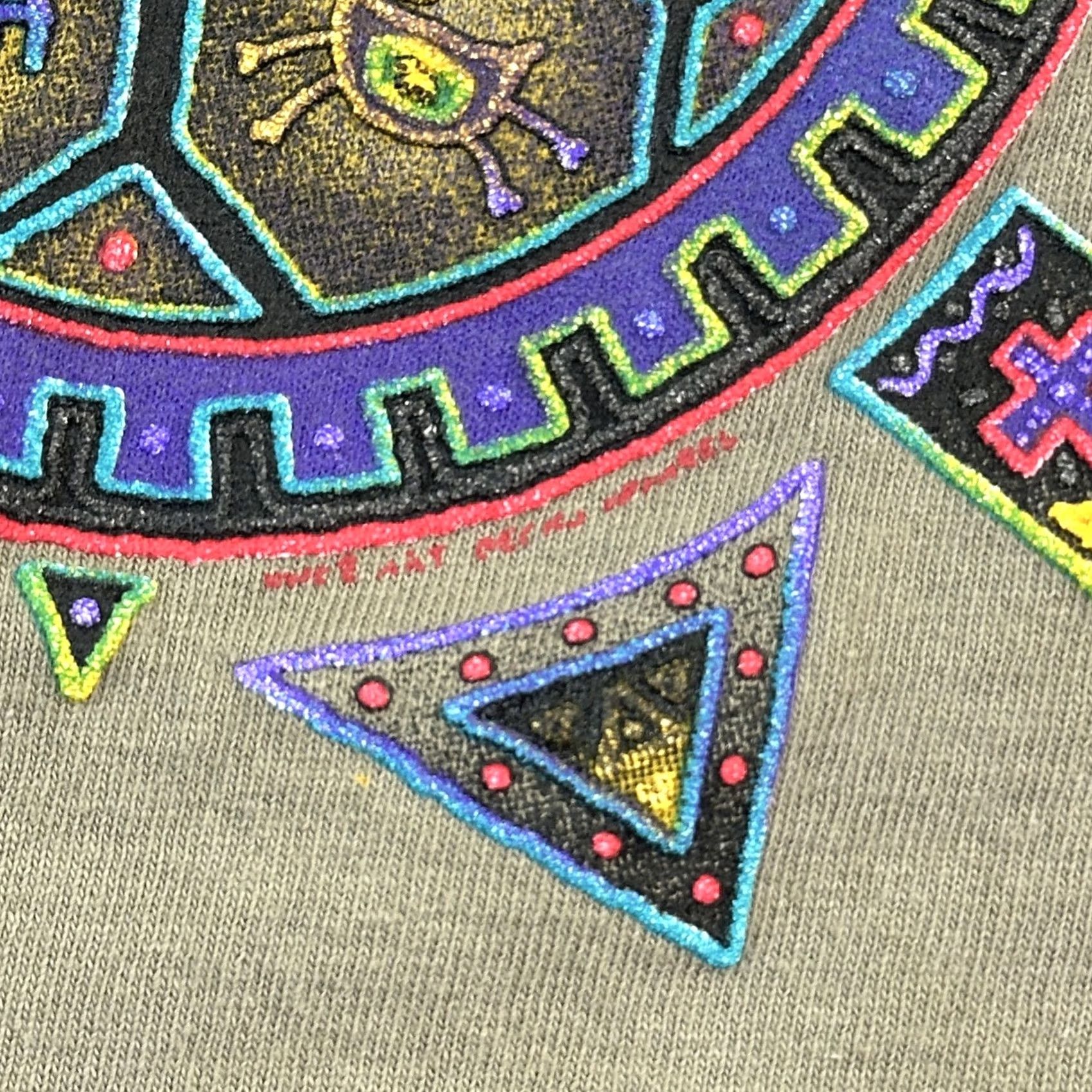 Native VINTAGE Sportex Shirt Mens XL Native Southwest Kokopelli Puff Print USA Made 90s Shirt Size US XL / EU 56 / 4 - 5 Thumbnail
