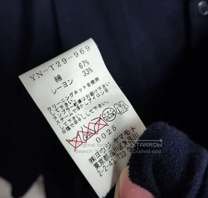 Yohji Yamamoto Yohji Yamamoto Wiz Cotton 3/4 Sleeve Top Size US M / EU 48-50 / 2 - 6 Thumbnail