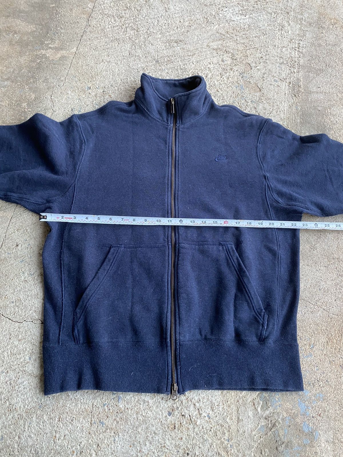 Nike × Vintage Vintage Y2K Nike Embroidered Swoosh Full Zip Sweatshirt Size US L / EU 52-54 / 3 - 11 Thumbnail