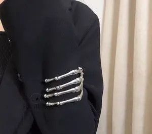 Jewelry × Vintage Skeleton Hand Claw Armlet Bracelet Size ONE SIZE - 1 Thumbnail