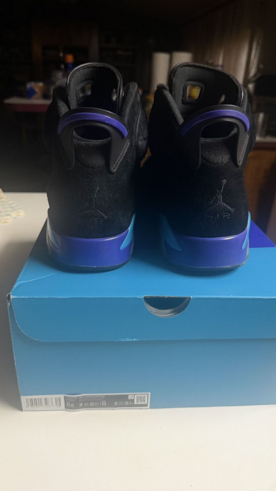 Jordan Brand Jordan 6 Aqua Retro Size US 11.5 / EU 44-45 - 5 Thumbnail