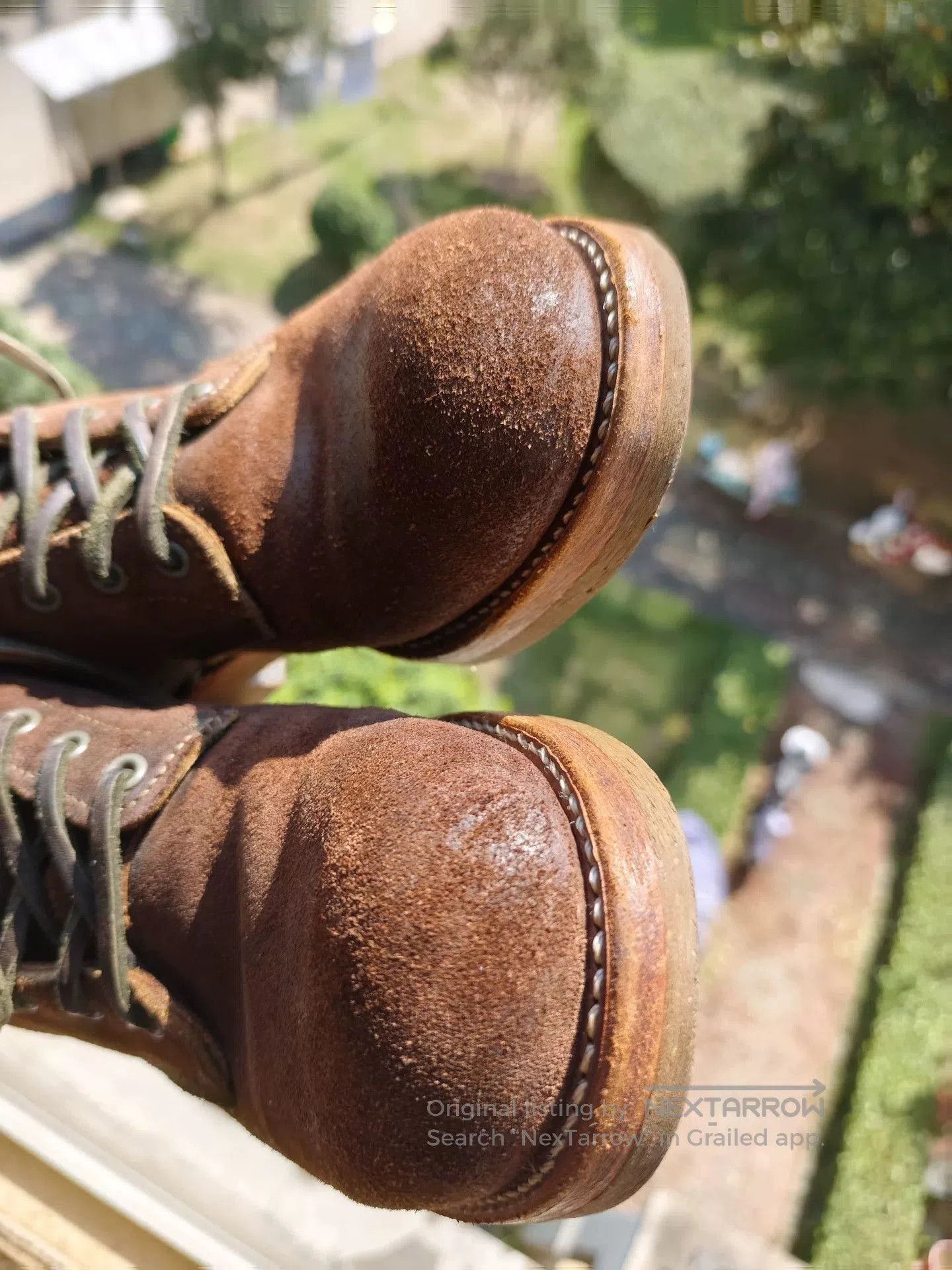Red Wing Redwing 4618 7D Collaboration Suede Work Boots. Size US 7 / EU 40 - 8 Thumbnail