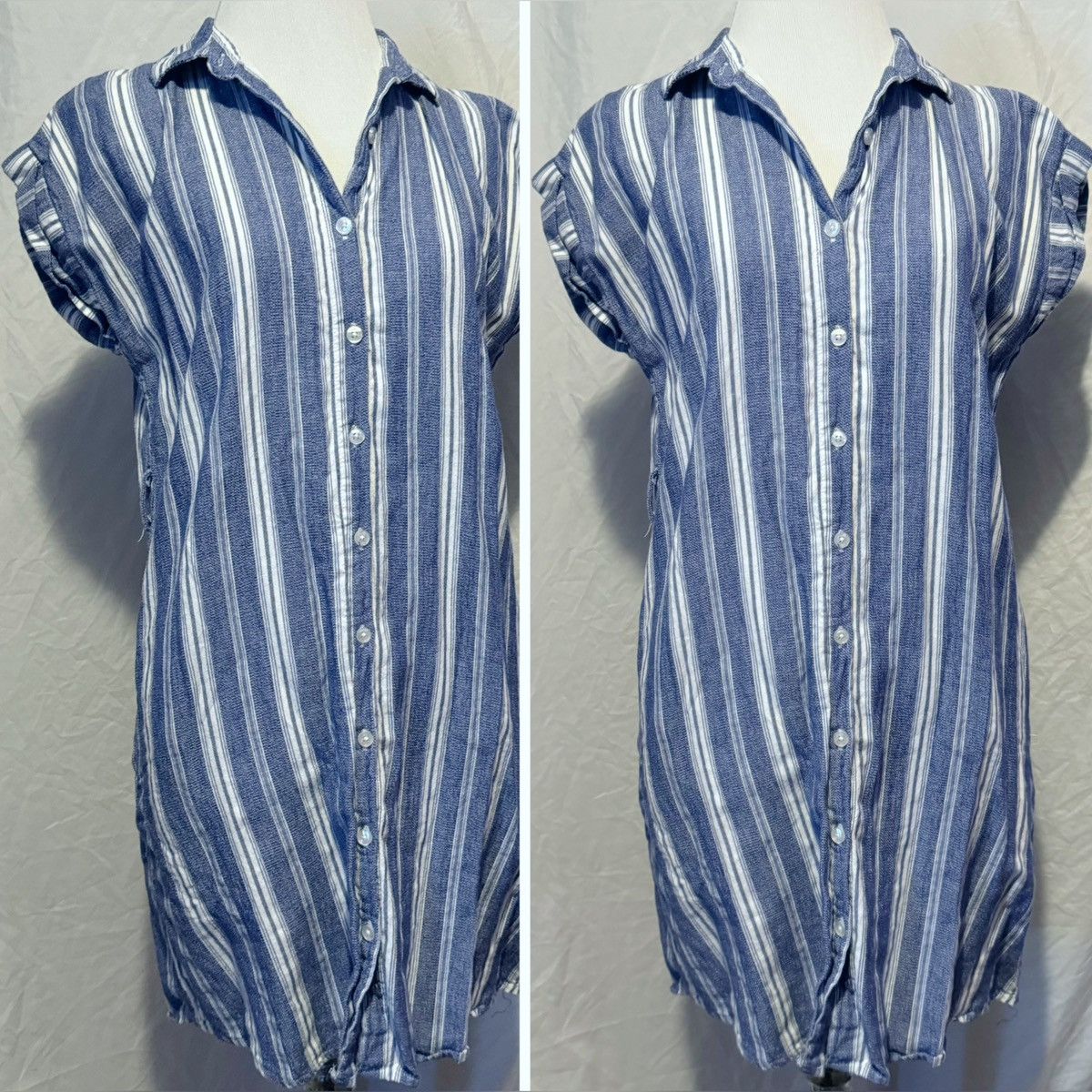 Other Harper Heritage, Linen, Button Down, Mini Dress Size S / US 4 / IT 40 - 3 Thumbnail