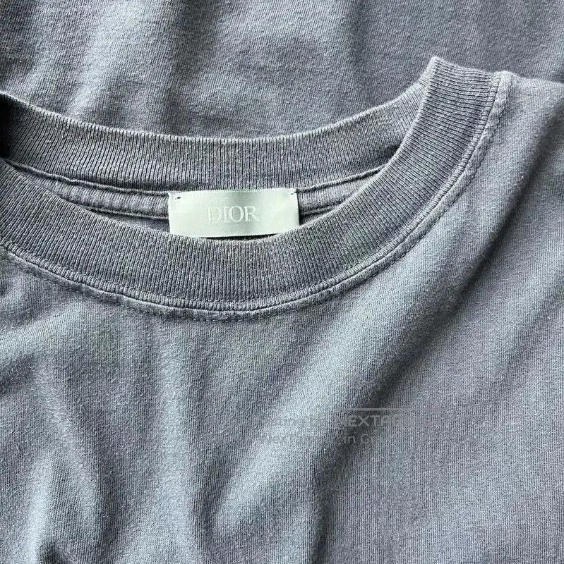 Dior Dior Dark Gray Cotton Women's T. Size XS / US 0-2 / IT 36-38 - 3 Thumbnail