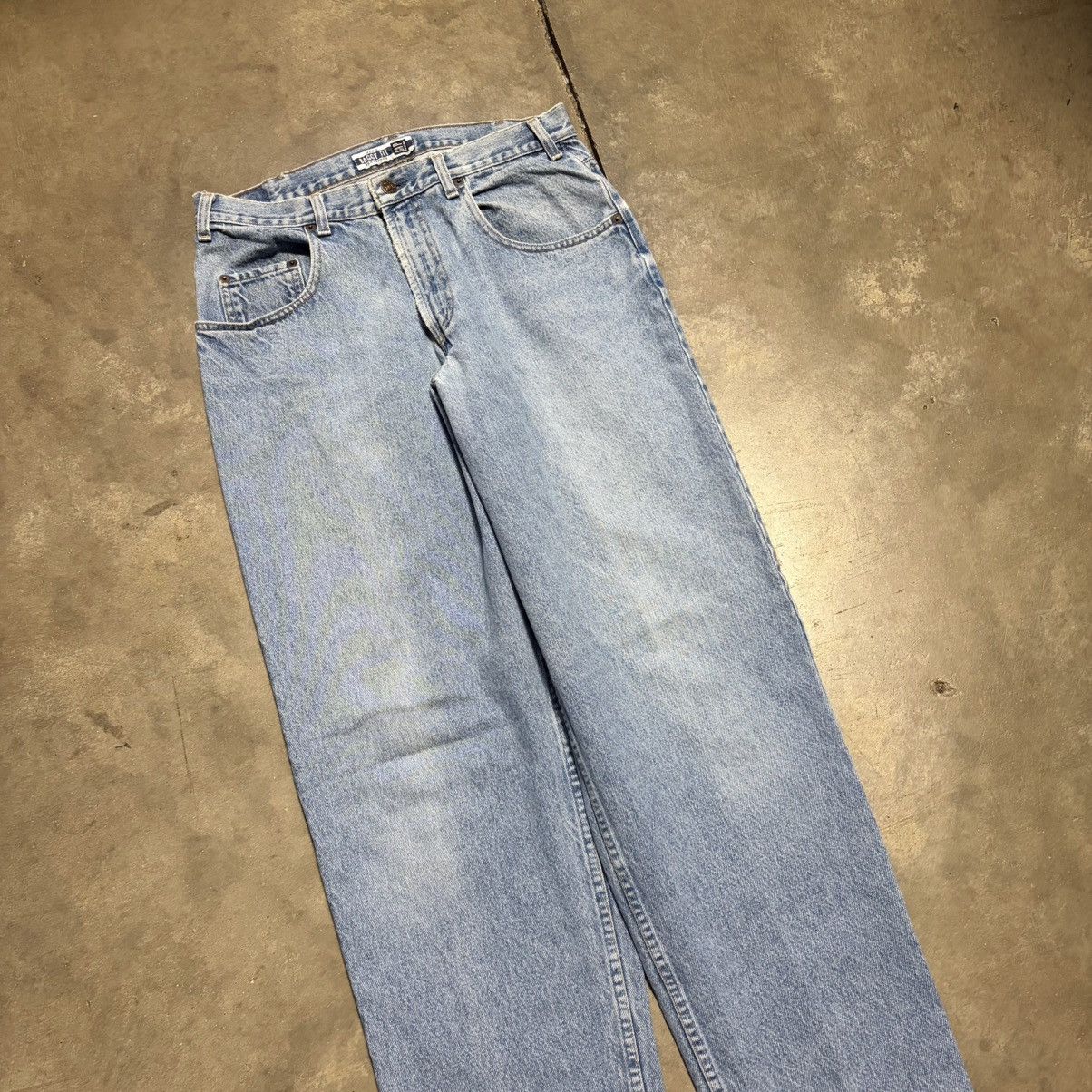 Gap Vintage Gap Baggy Fit Denim Jeans Light Wash Faded 90s USA Size US 34 / EU 50 - 6 Thumbnail