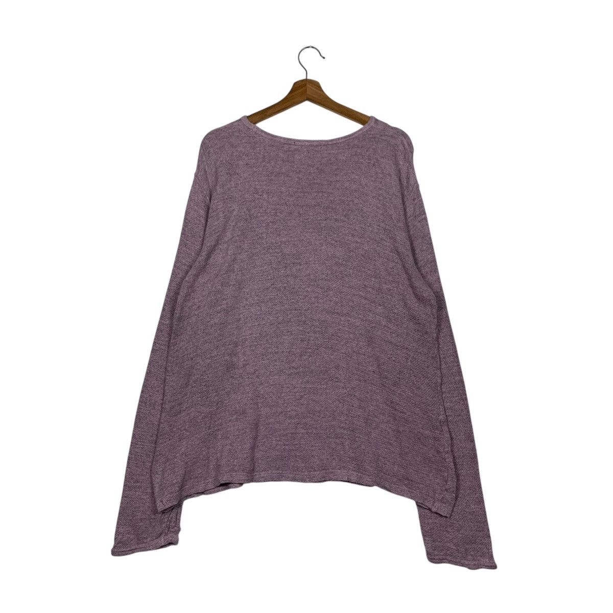 Beams Plus BEAMS Electral College Big Logo Pink Sweater #2426-C108 Size L / US 10 / IT 46 - 7 Thumbnail
