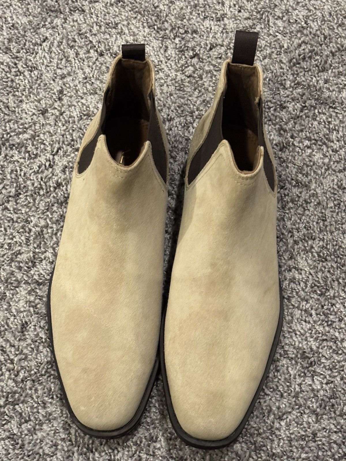 Aldo Aldo Chelsea boots suede light brown Size US 9 / EU 42 - 4 Thumbnail
