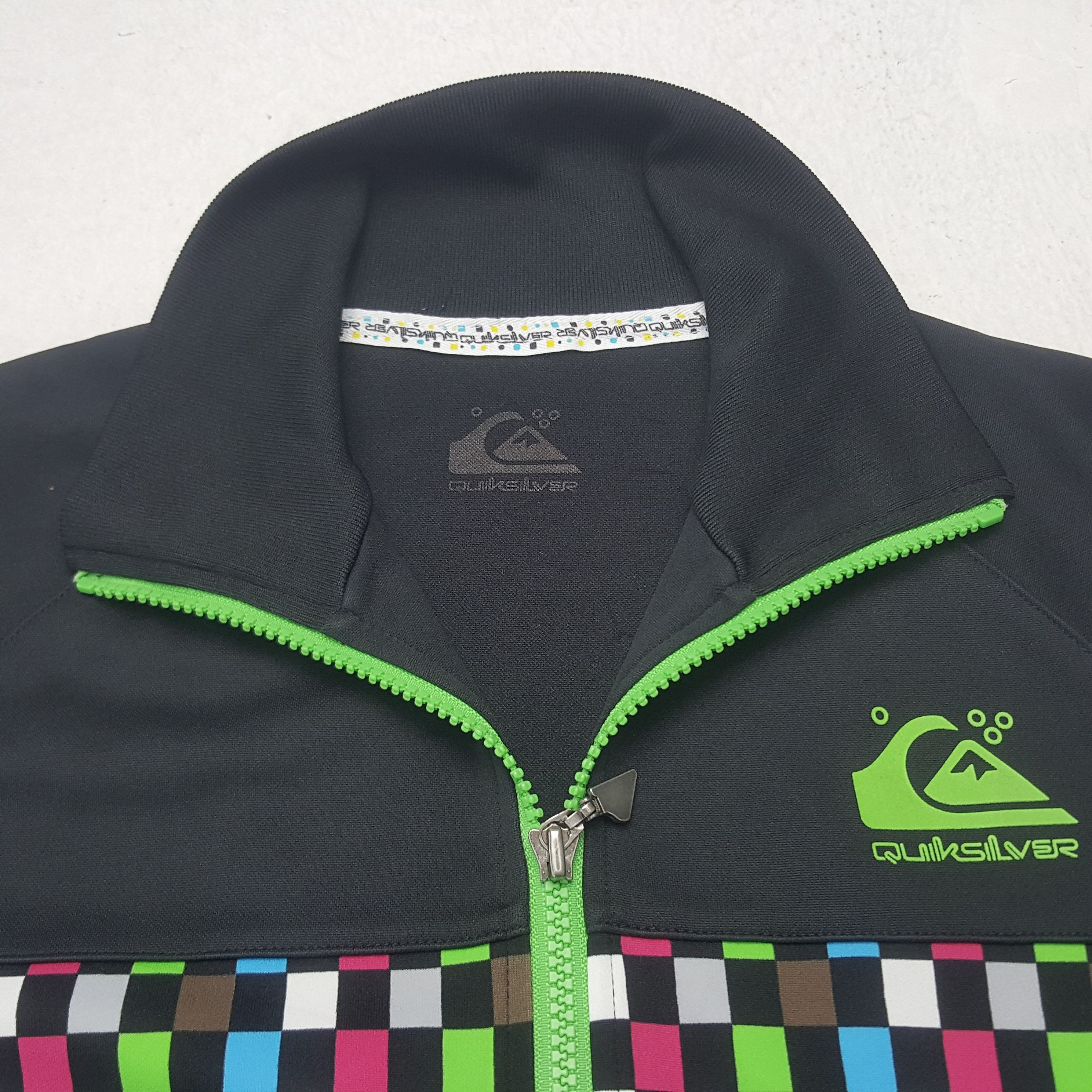 Quiksilver × Vintage Vintage Quicksilver Zipper Windbreaker Sweatshirt Size US S / EU 44-46 / 1 - 4 Thumbnail