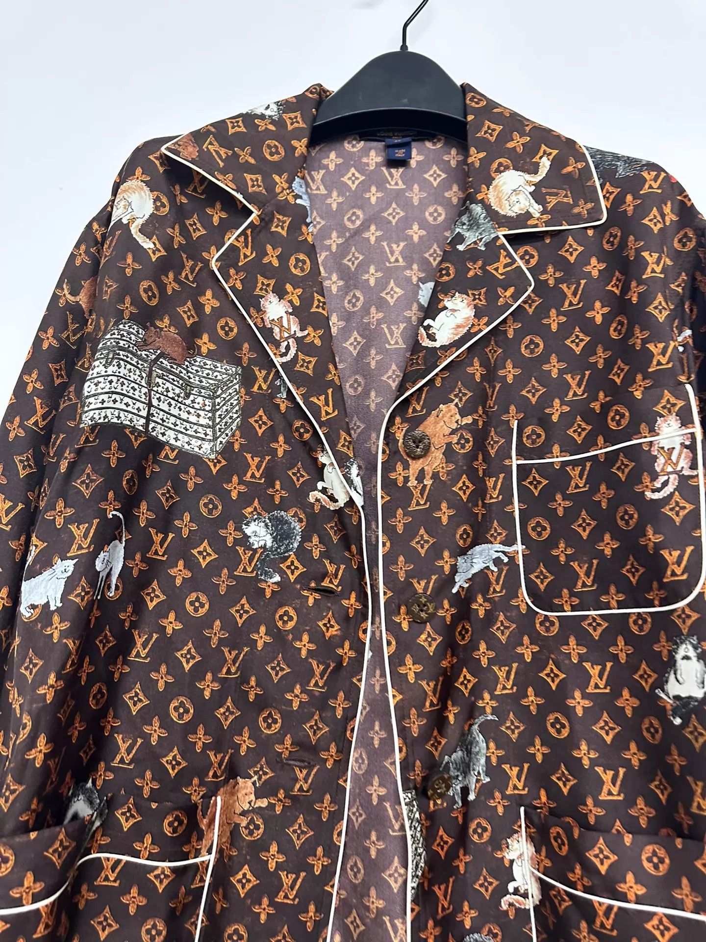 Louis Vuitton Louis Vuitton All Over Print Shirt 36 Size XS / US 0-2 / IT 36-38 - 6 Thumbnail