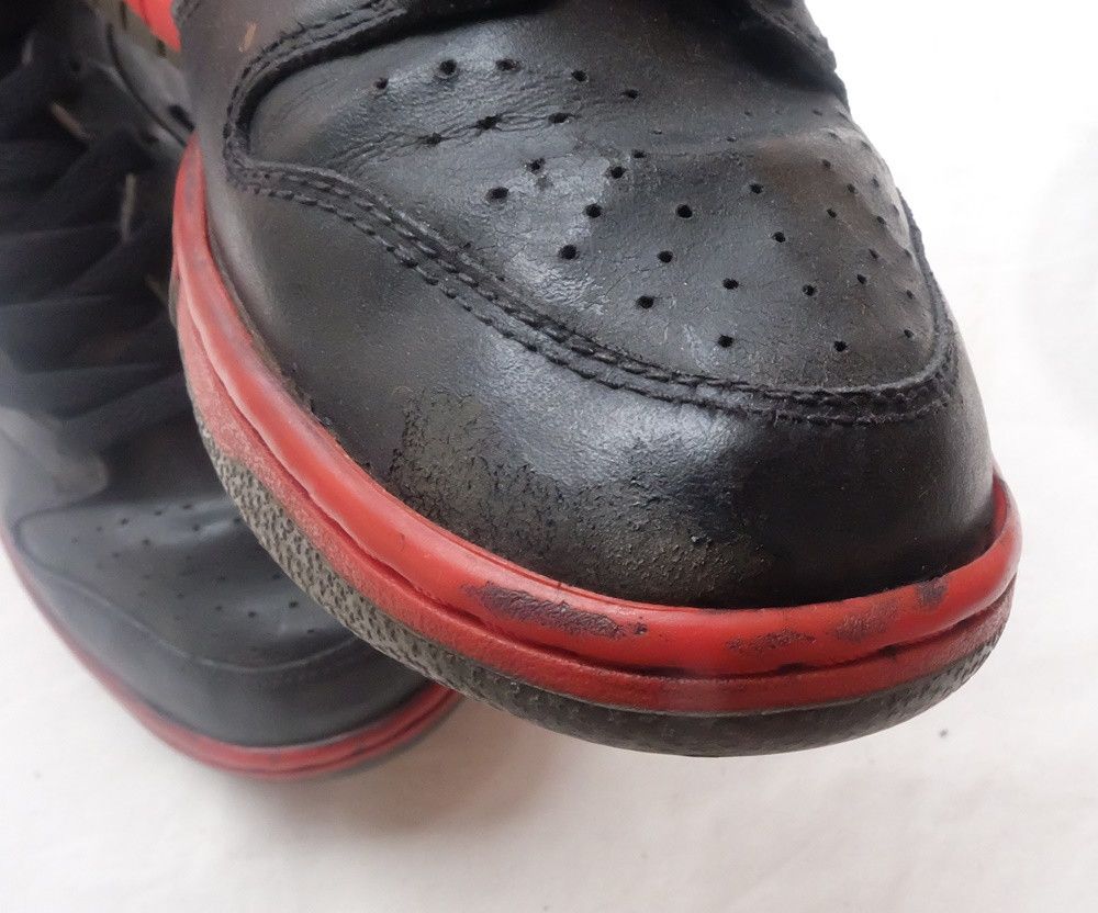 Nike Nike Dunk High - Black/Black/Hot Red Size US 8.5 / EU 41-42 - 2 Thumbnail