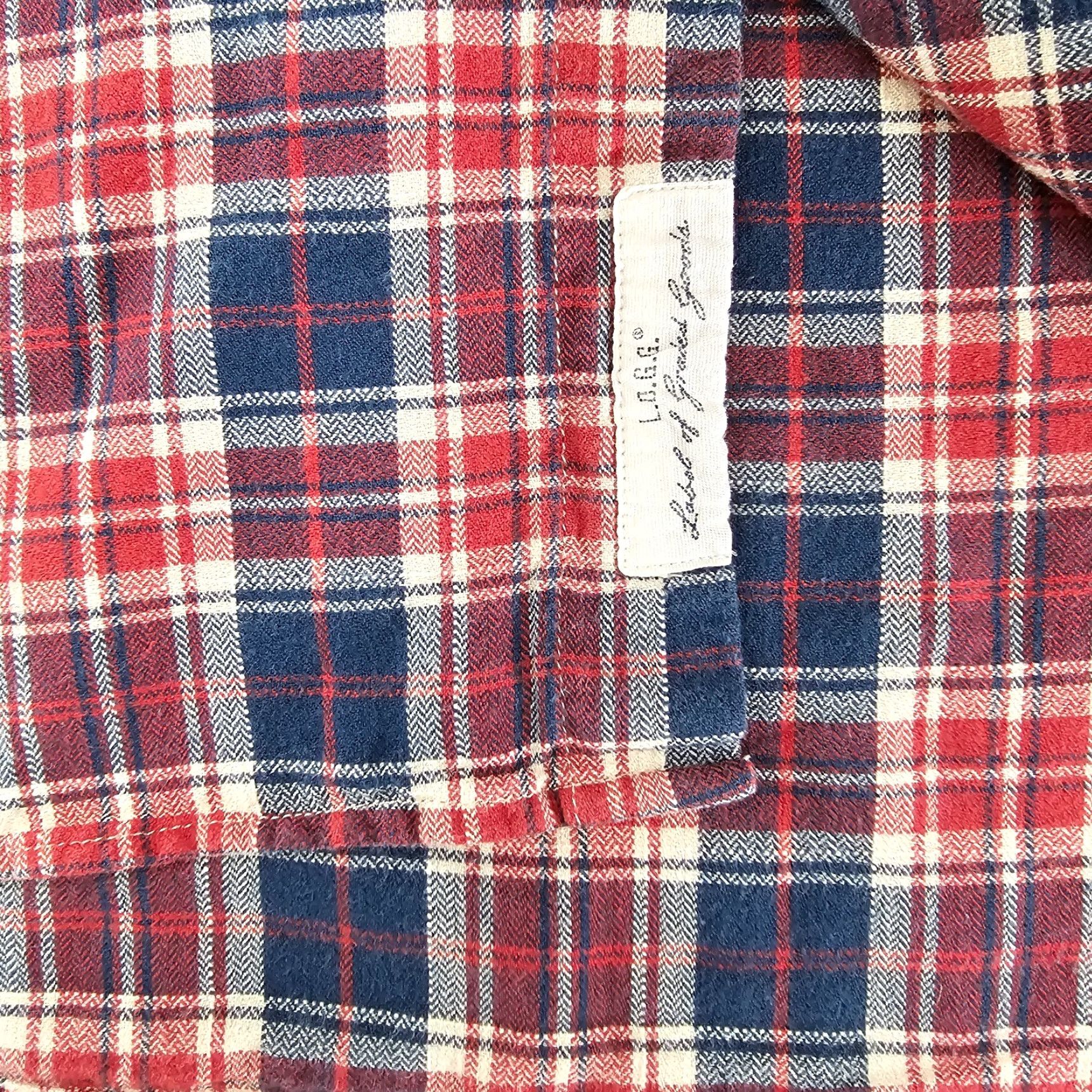 H&M H&M Shirt Mens Size Medium Red Plaid Knit Button Up Long Sleeve Casual Preppy Shirt Size US M / EU 48-50 / 2 - 5 Thumbnail