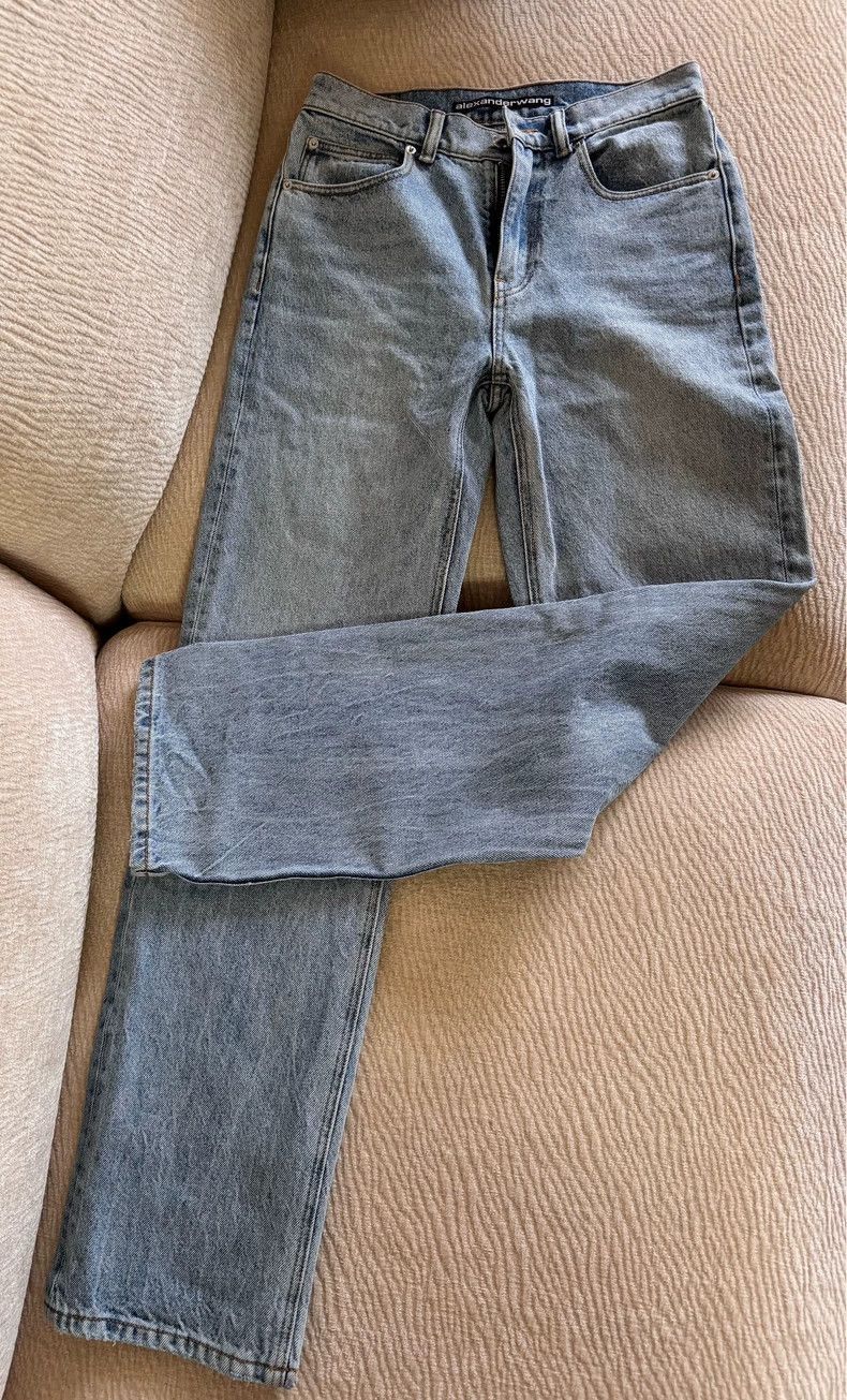 Alexander Wang Alexander Wang Straight Leg Jeans- Size 25" / US 0 / IT 36 - 1 Thumbnail