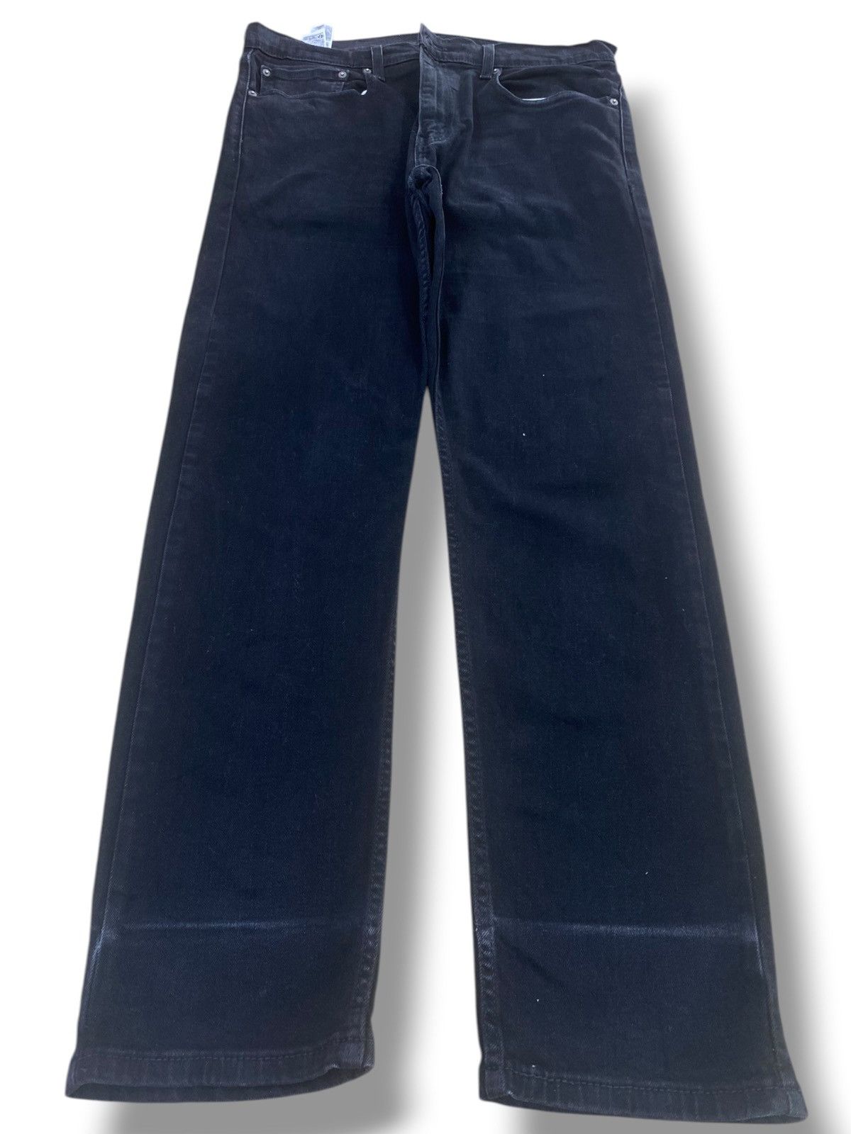 Levi's Vintage Levi’s Black Wash Style Straight Cut Jeans Size US 34 / EU 50 - 1 Thumbnail
