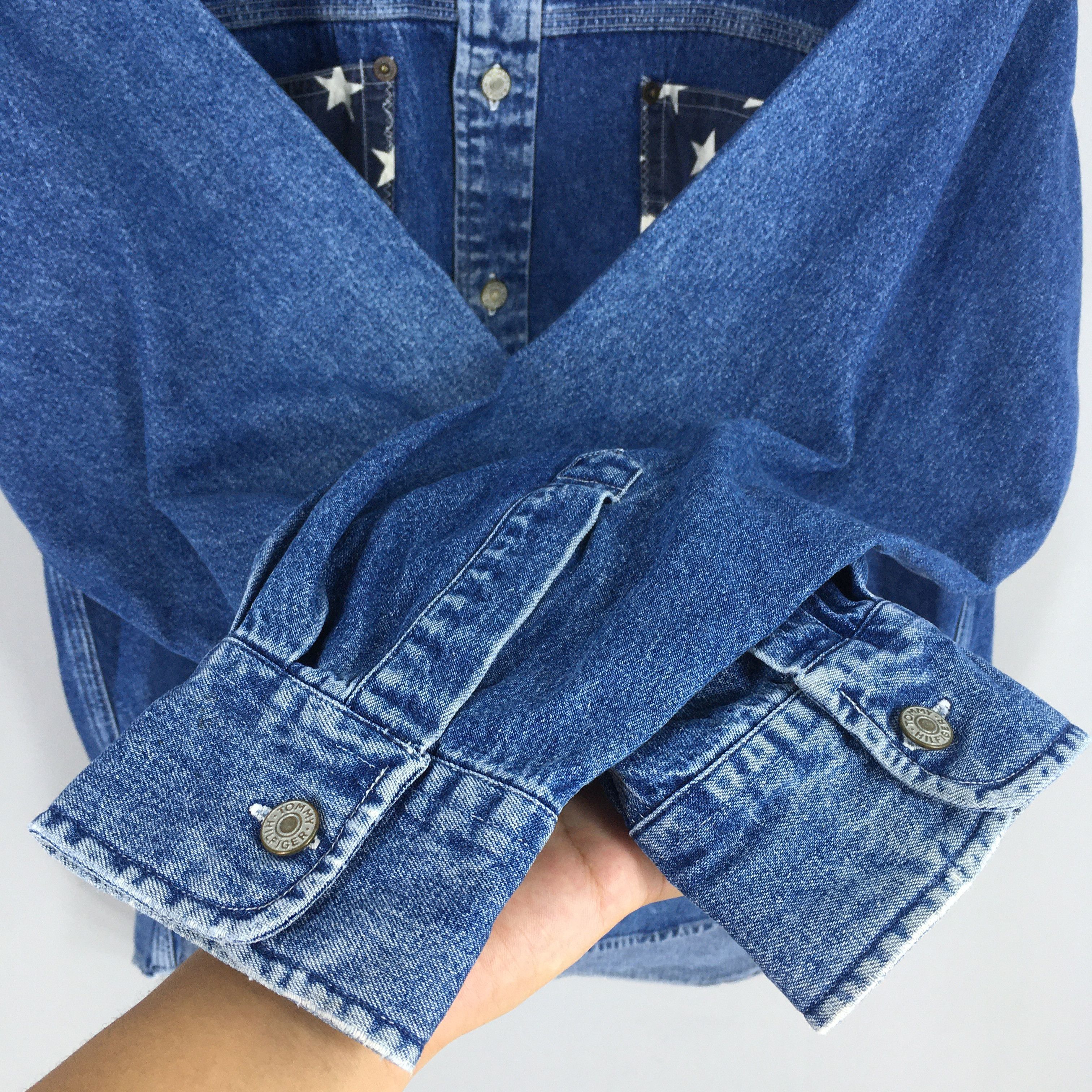 Tommy Hilfiger × Vintage Vintage Tommy Hilfiger Denim Oxfords Large Size US L / EU 52-54 / 3 - 6 Thumbnail