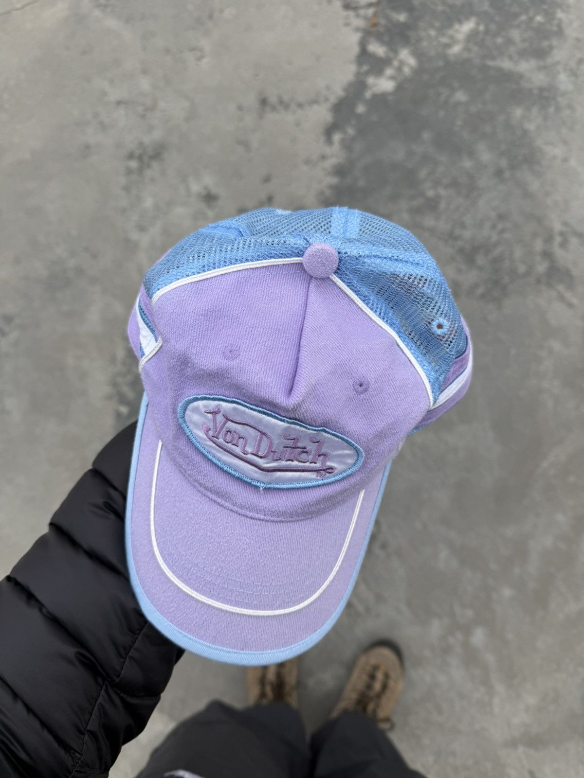 Von Dutch Vintage Von Dutch USA Trucker Y2K Hat Cap Sk8 Size ONE SIZE - 2 Thumbnail