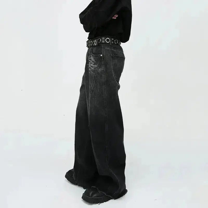 Japanese Brand Streetwear Baggy Loose Wide Leg Jeans Pants Size US 32 / EU 48 - 4 Thumbnail