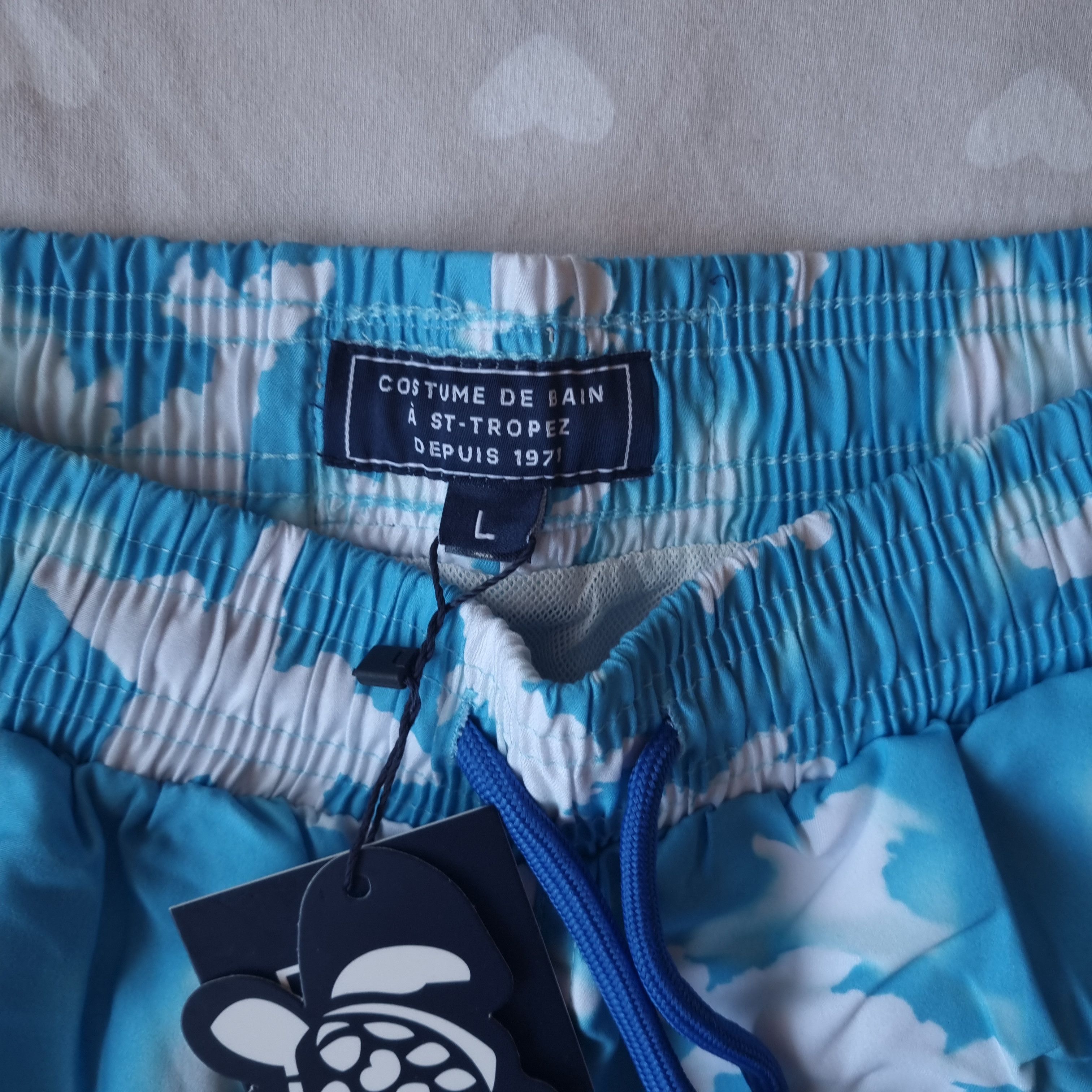 Vilebrequin Swimming shorts men size L blue Size US 34 / EU 50 - 8 Thumbnail