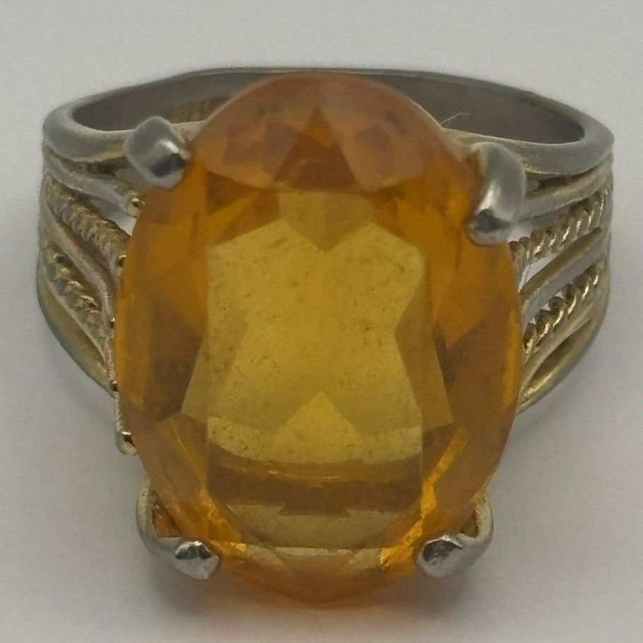 Other Gold & Yellow Gemstone Ring Size ONE SIZE - 4 Thumbnail