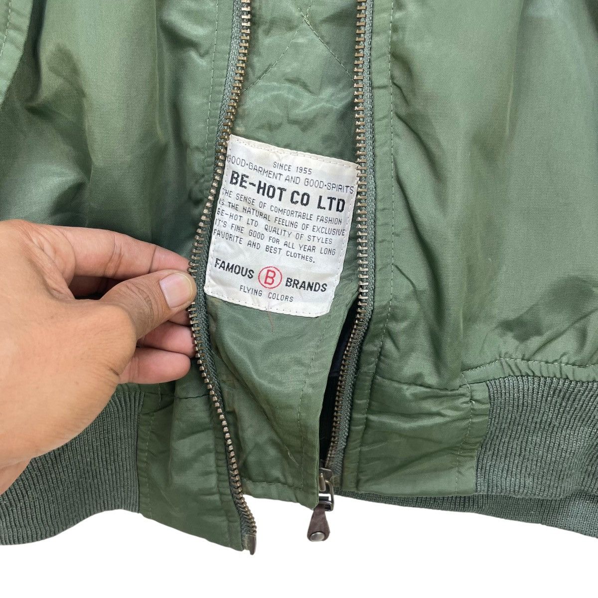 Japanese Brand 💥Japanese Brand Be Hot Marshal Army Type Ma 1 Bomber Flight Size US M / EU 48-50 / 2 - 9 Thumbnail