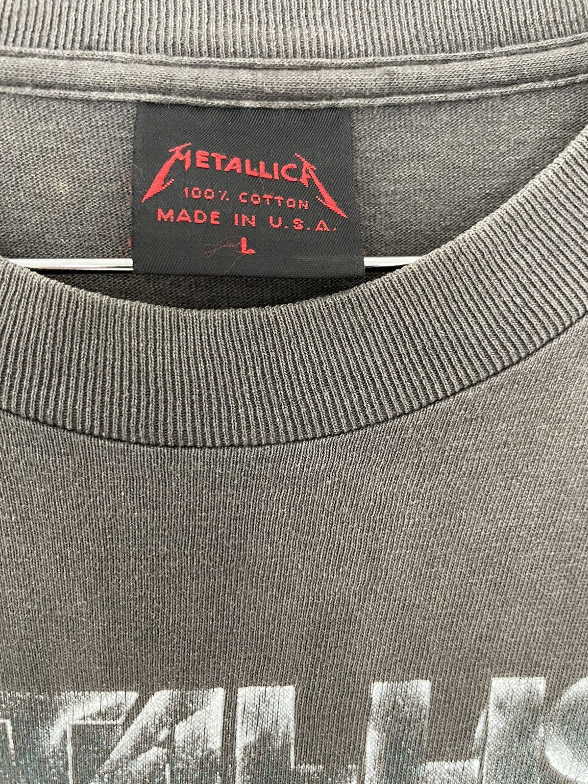Vintage Metallica Black Album 1991 Japan tour Size US L / EU 52-54 / 3 - 3 Thumbnail