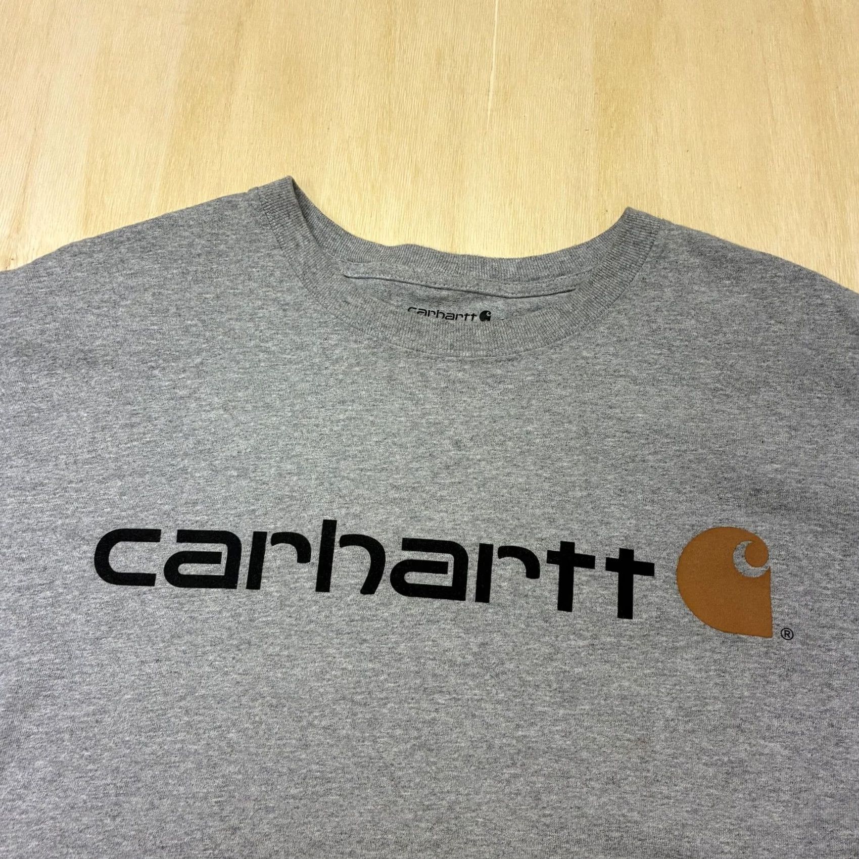 Carhartt Carhartt Shirt Mens Medium Gray Logo Workwear Graphic Tee T-Shirt Loose Fit Size US M / EU 48-50 / 2 - 2 Thumbnail