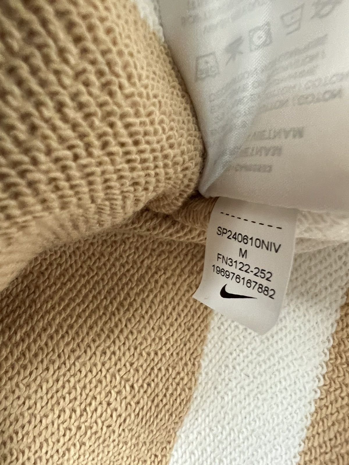 Nike Nike Heavyweight Rugby Shirt Sesame White Size US M / EU 48-50 / 2 - 7 Thumbnail