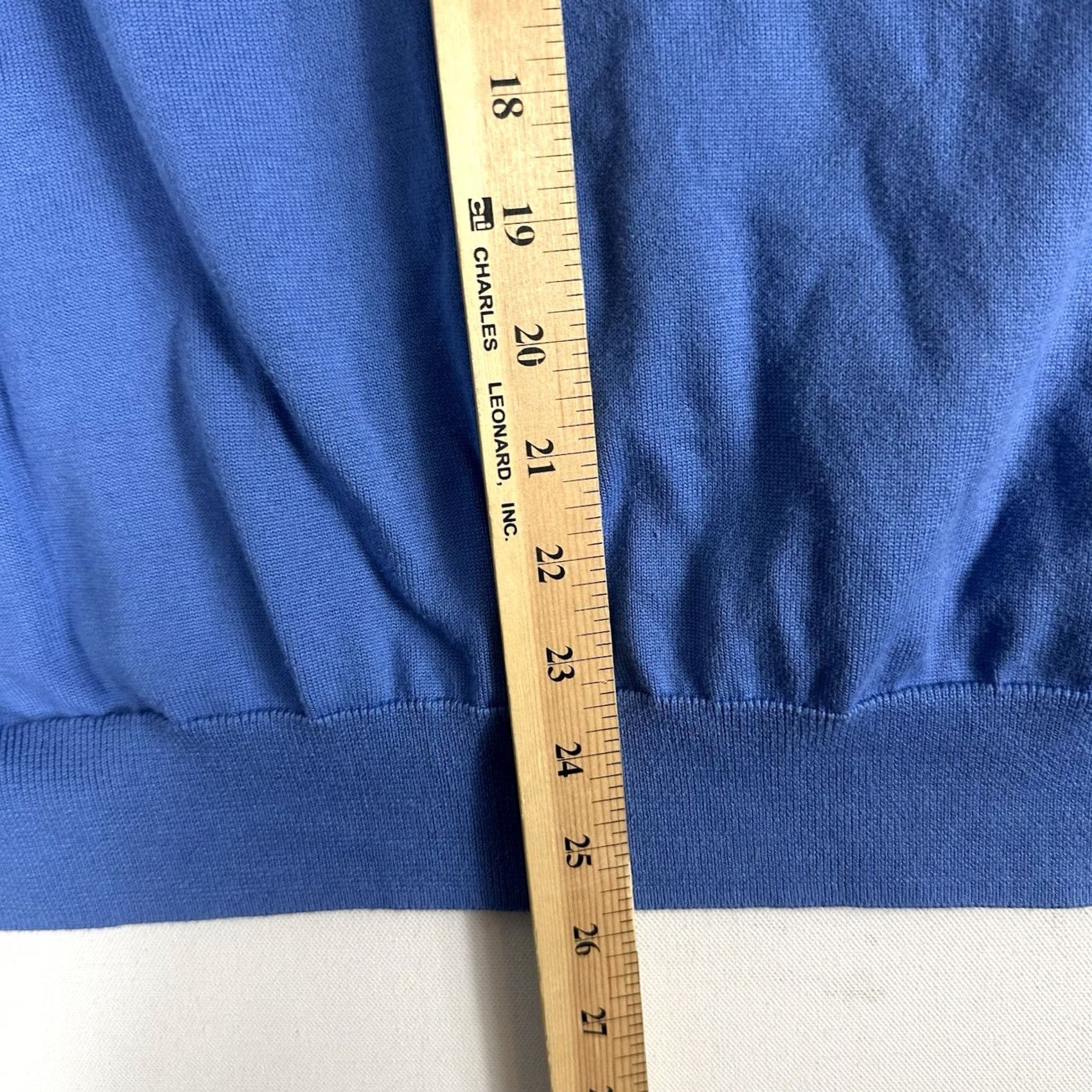 Brooks Brothers Brooks Brothers Sweater Vest Mens XL V-Neck Blue Preppy Pullover Supima Cotton Knit Vest Regular Pocketless? Size US XL / EU 56 / 4 - 6 Thumbnail