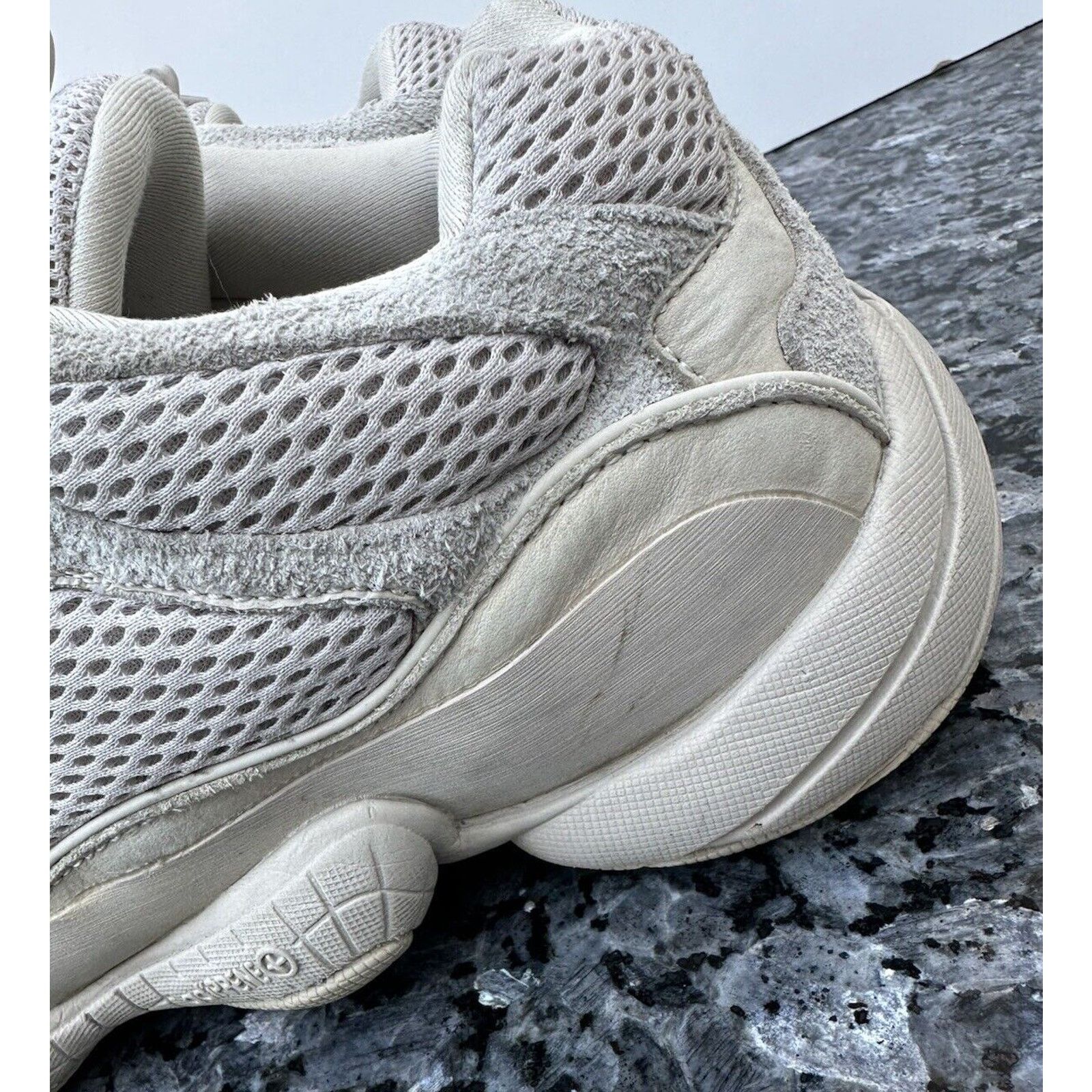 Adidas Adidas Yeezy 500 Blush White Sneakers Men’s Size 11 DB2908 Size US 10.5 / EU 43-44 - 4 Thumbnail