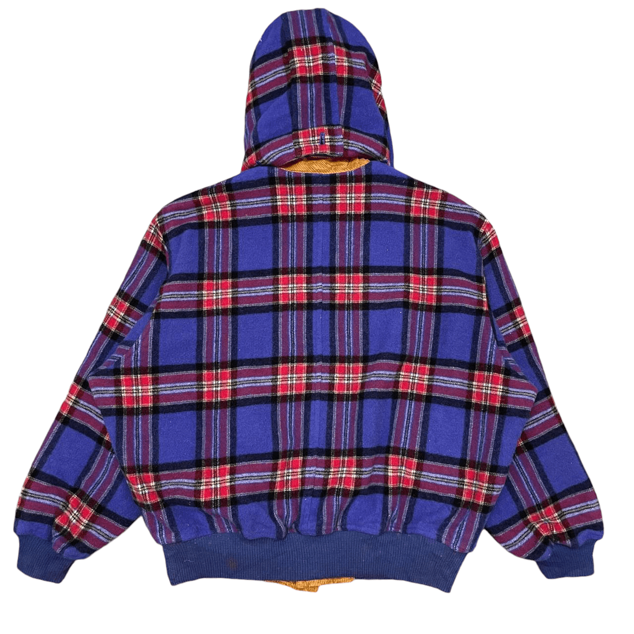 PERSON'S Vintage Person's Checkered Hooded Bomber Jacket Size US M / EU 48-50 / 2 - 12 Thumbnail