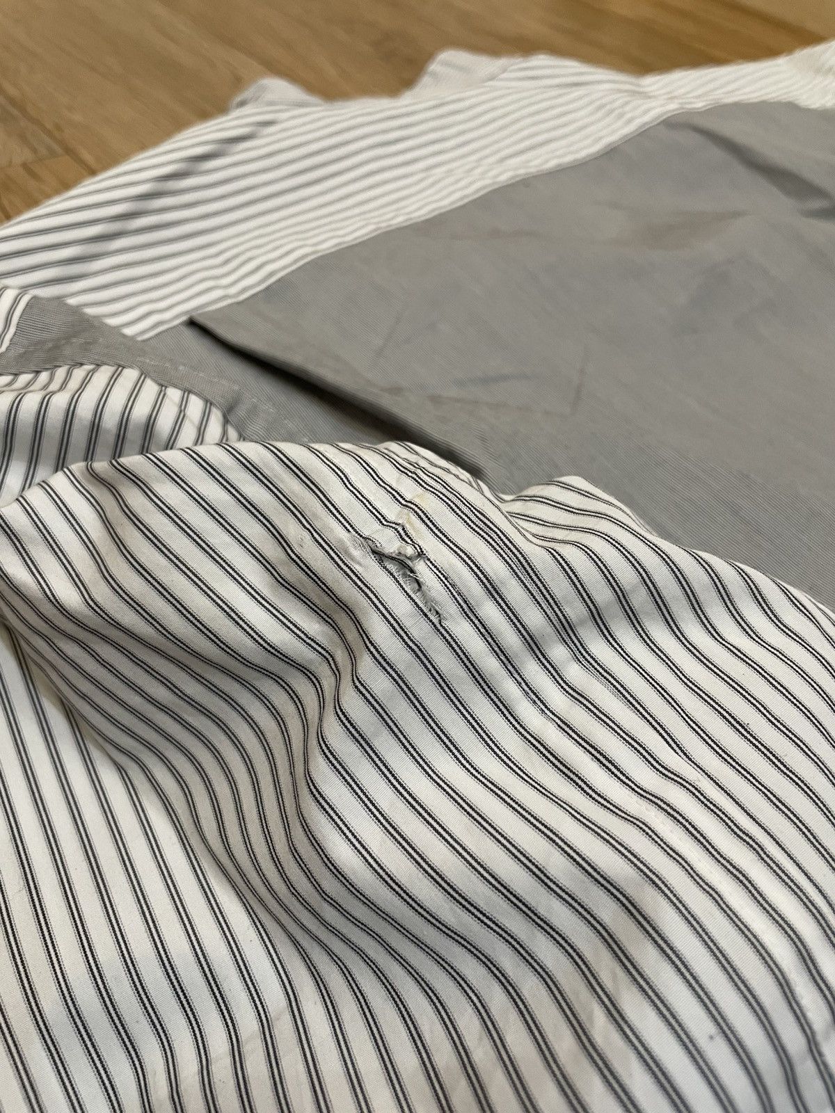 Jil Sander × Uniqlo Jil Sander Uniqlo Stripe Button Up Size US S / EU 44-46 / 1 - 7 Thumbnail