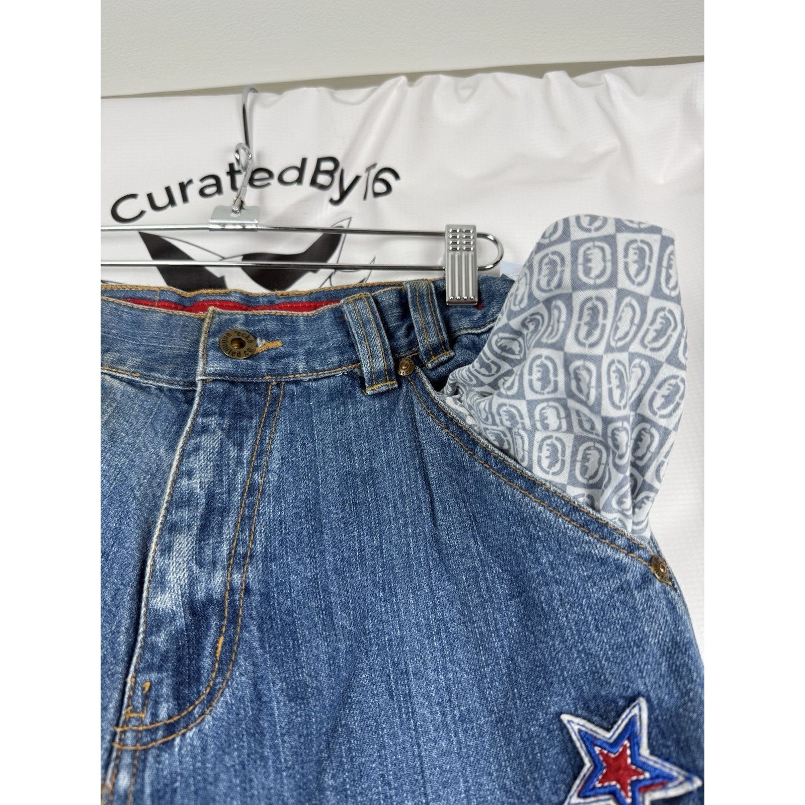 Ecko Unltd. Ecko Unltd Denim Foundry Jeans Size 12 Samples Patch Size 26" / US 2 / IT 38 - 6 Thumbnail