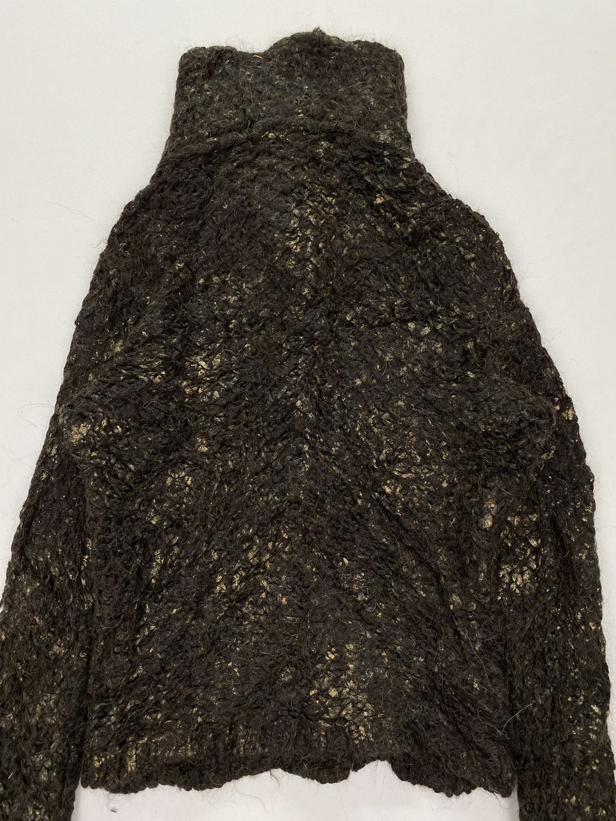 Japanese Brand Strenesse Mohair Mesh Knit Sweater Size XS / US 0-2 / IT 36-38 - 4 Thumbnail