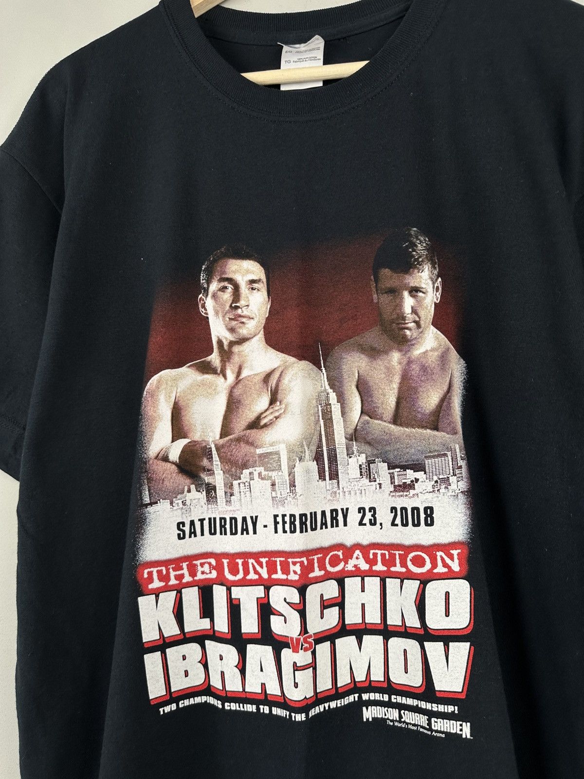 Band Tees Vintage 2008 Klitchko vs Ibragimov Boxig Tee Size US XL / EU 56 / 4 - 3 Thumbnail