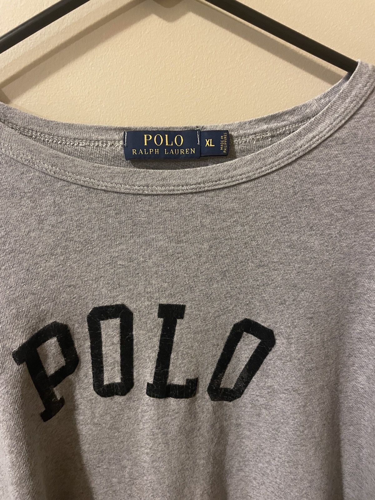 Polo Ralph Lauren × U.S. Polo Assn. Rare Polo Spellout Longsleeve Size US XL / EU 56 / 4 - 2 Thumbnail