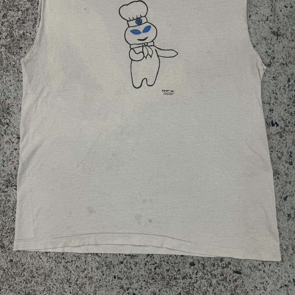 Vintage 90s Doughboy Thrashed Mobtown Chicago Shirt ERD Grunge Size US XL / EU 56 / 4 - 6 Thumbnail