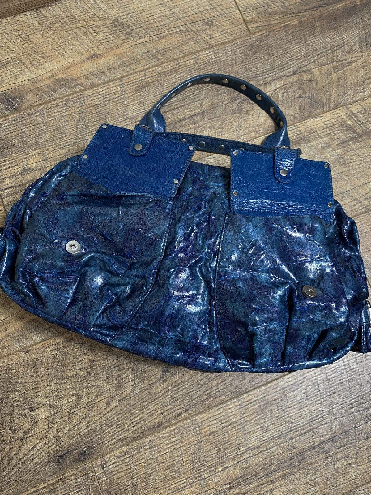 Other Ripani Made in Italy Bag. Blue Leather Size ONE SIZE - 7 Thumbnail