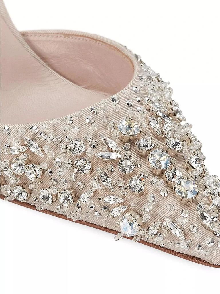 Christian Louboutin os11x0126 Queenissima Slingback Pumps in Beige Size US 9 / IT 39 - 7 Thumbnail