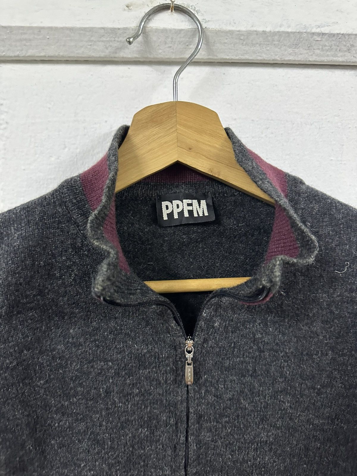 PPFM PPFM Japan 100% Mohair Zipper Jacket Size US S / EU 44-46 / 1 - 3 Thumbnail
