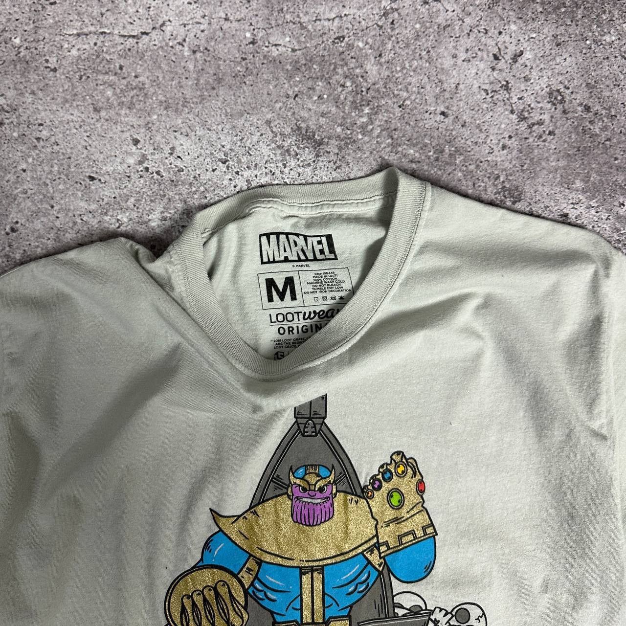 Marvel Comics Marvel Comics Thanos cartoon lootwear original y2k tee DC Size US M / EU 48-50 / 2 - 4 Thumbnail