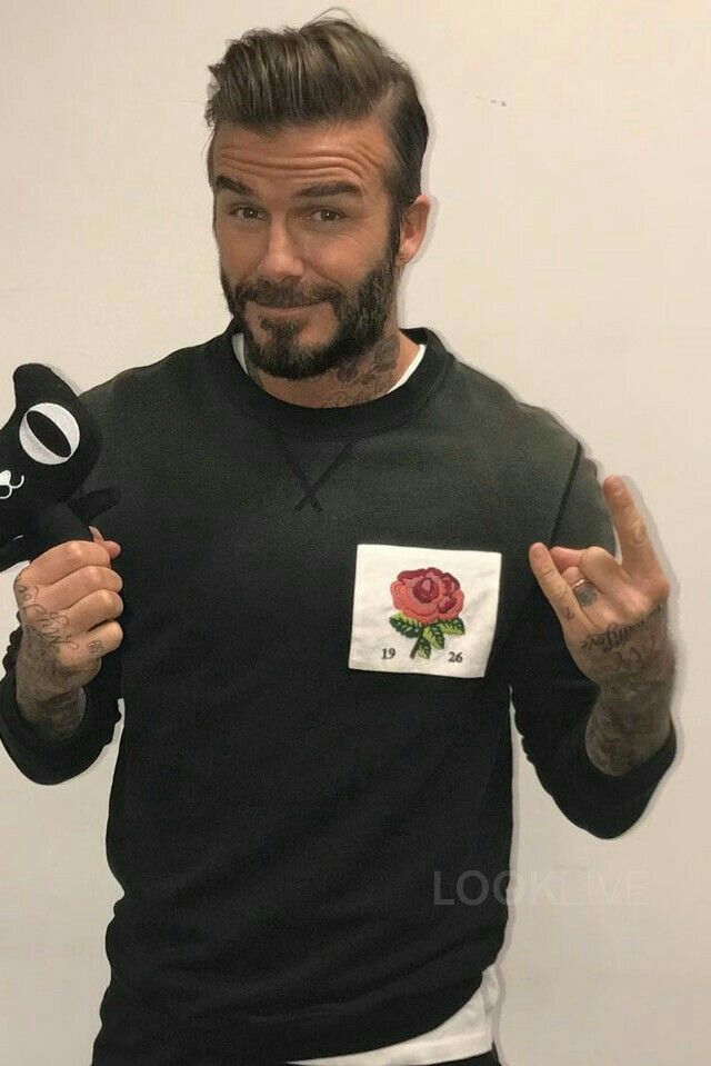 David Beckham × Kent & Curwen Kent Curwen Rose Patch Sweatshirt Size US M / EU 48-50 / 2 - 4 Thumbnail
