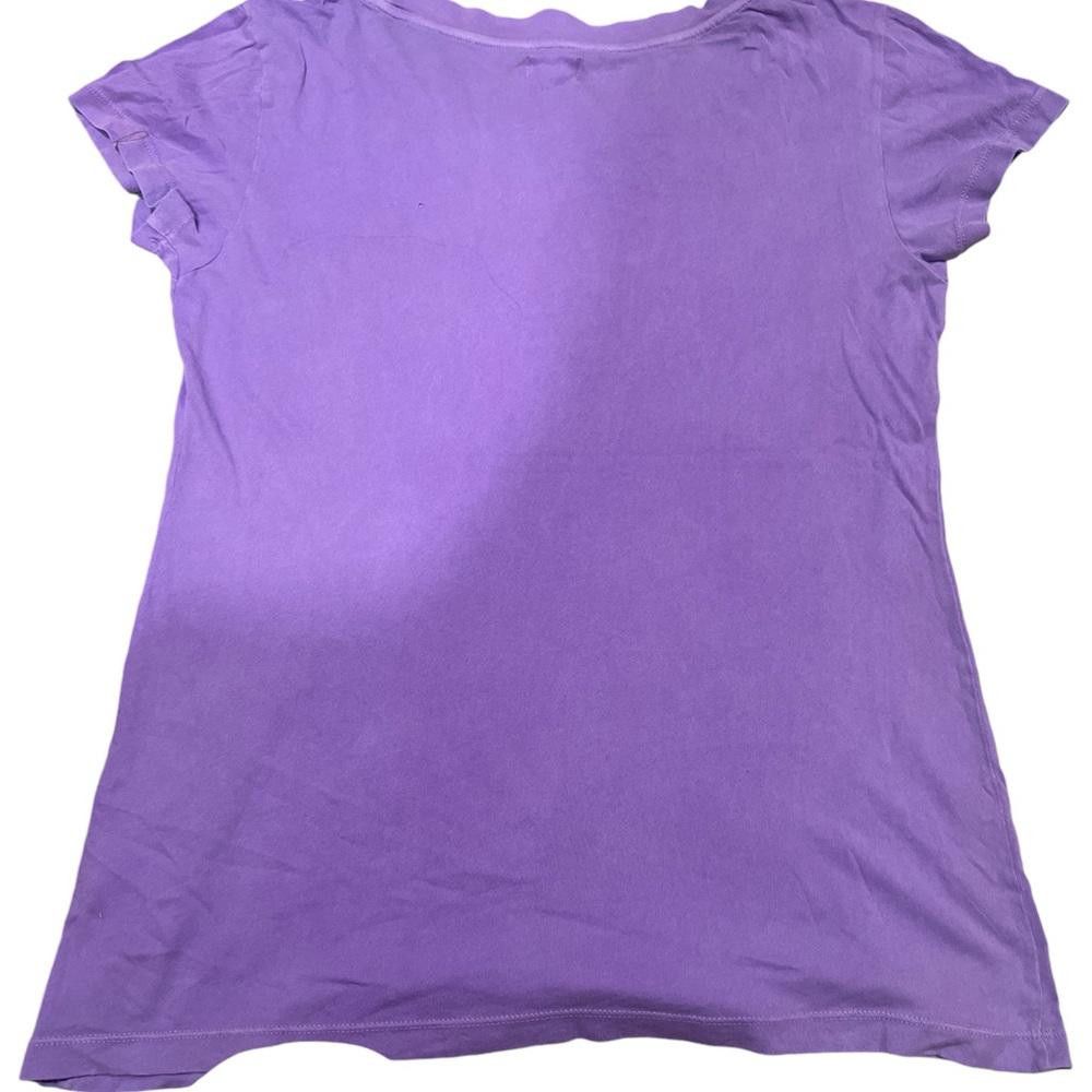 Designer L'AGENCE size M purple Fitted Tee NWT Size M / US 6-8 / IT 42-44 - 4 Thumbnail