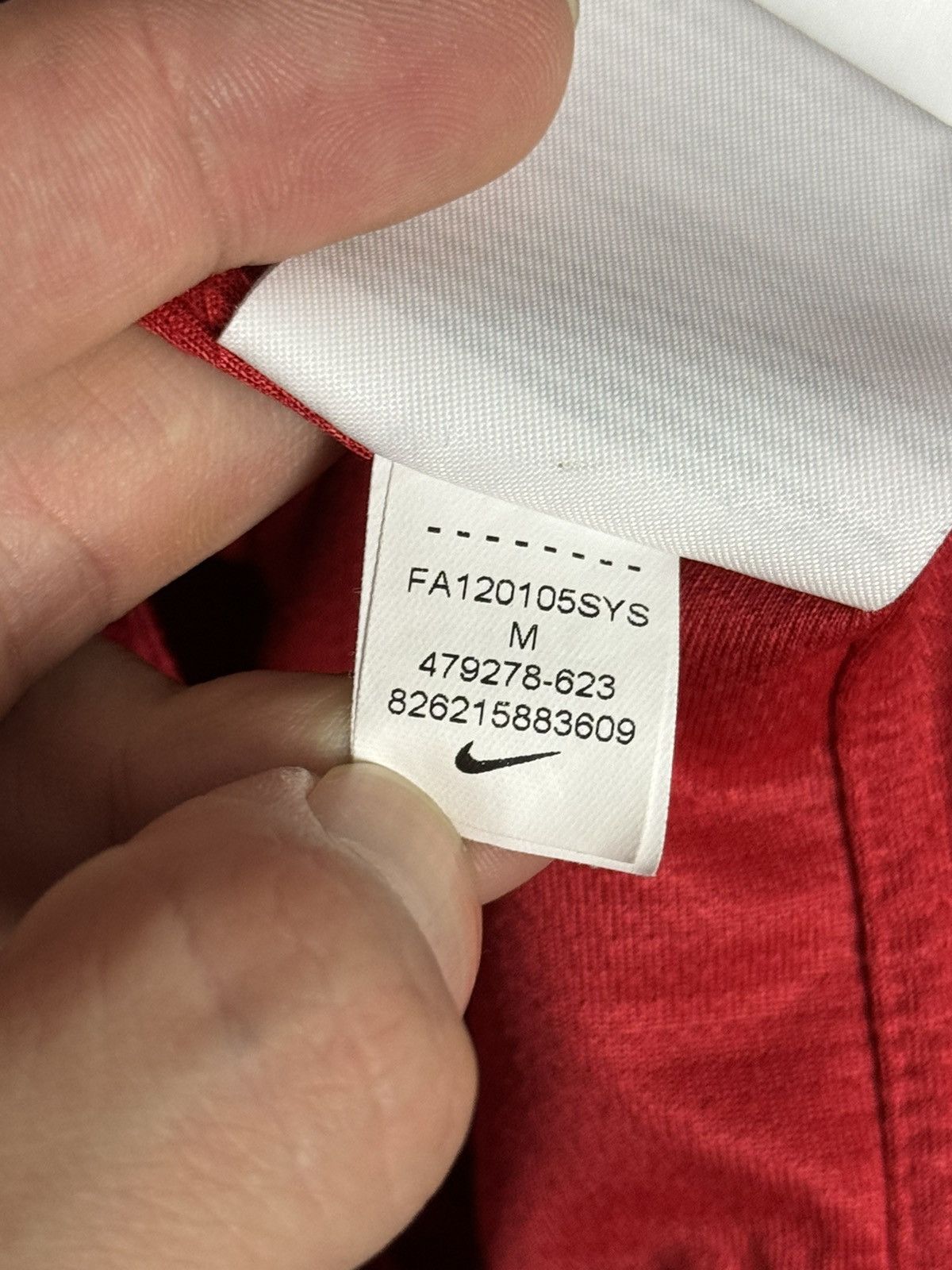 Nike Manchester United 12/13 Home Football Jersey T-Shirt Size US M / EU 48-50 / 2 - 16 Thumbnail