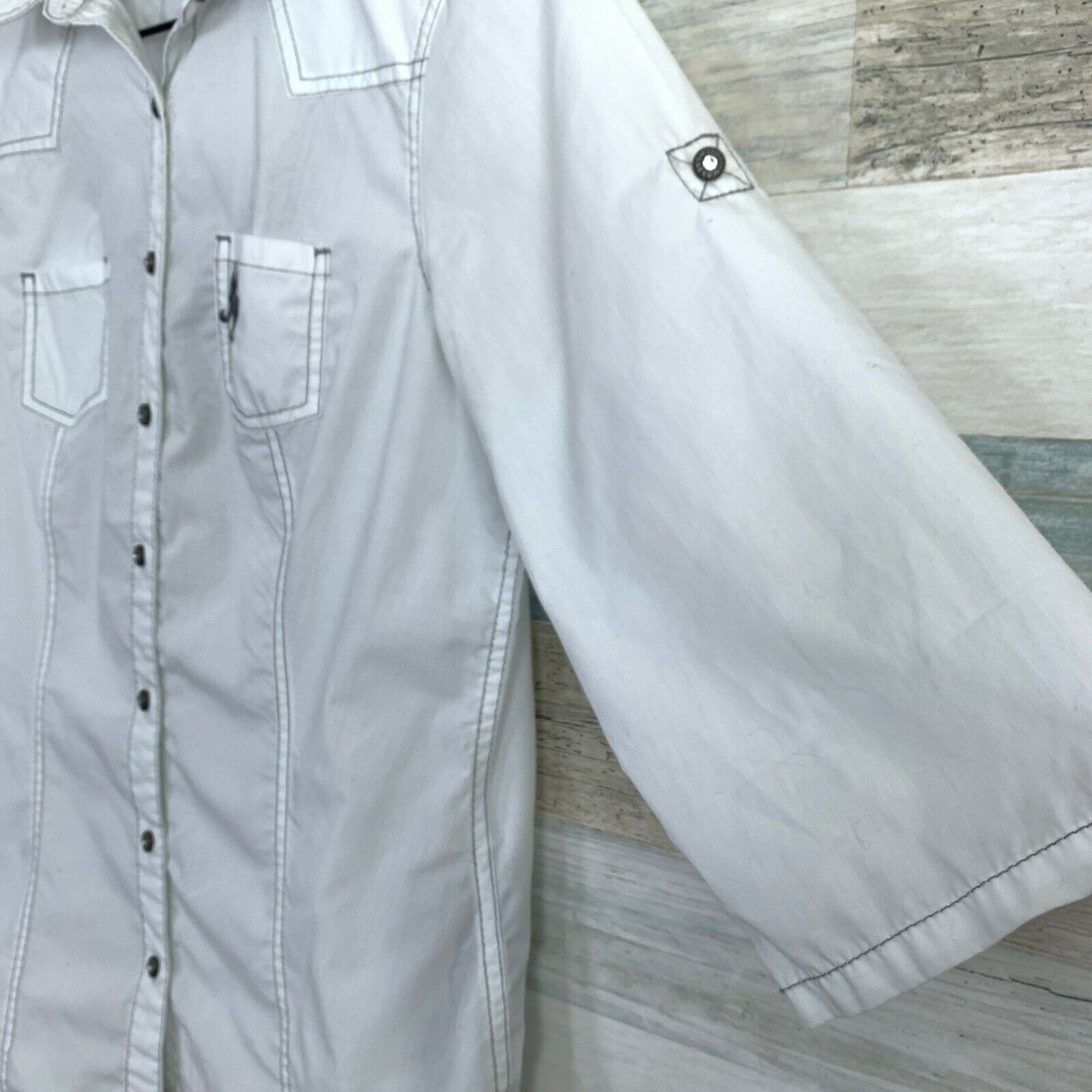 Harley Davidson Harley Davidson Embroidered Wings Logo Button Down Shirt M Size M / US 6-8 / IT 42-44 - 4 Thumbnail