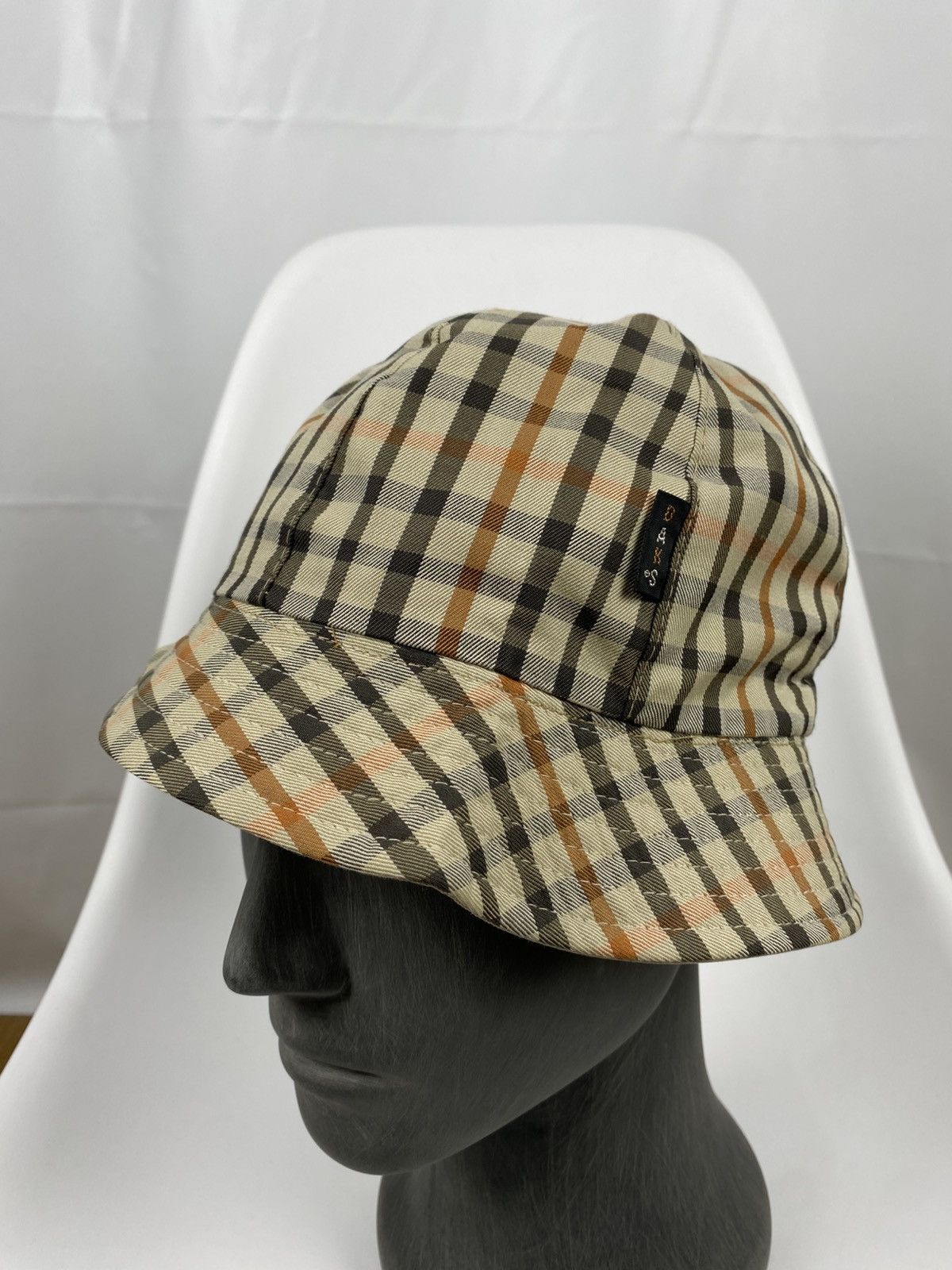 DAKS × Vintage Daks London Checkered Bucket Hat Reversible Vintage Size ONE SIZE - 1 Thumbnail