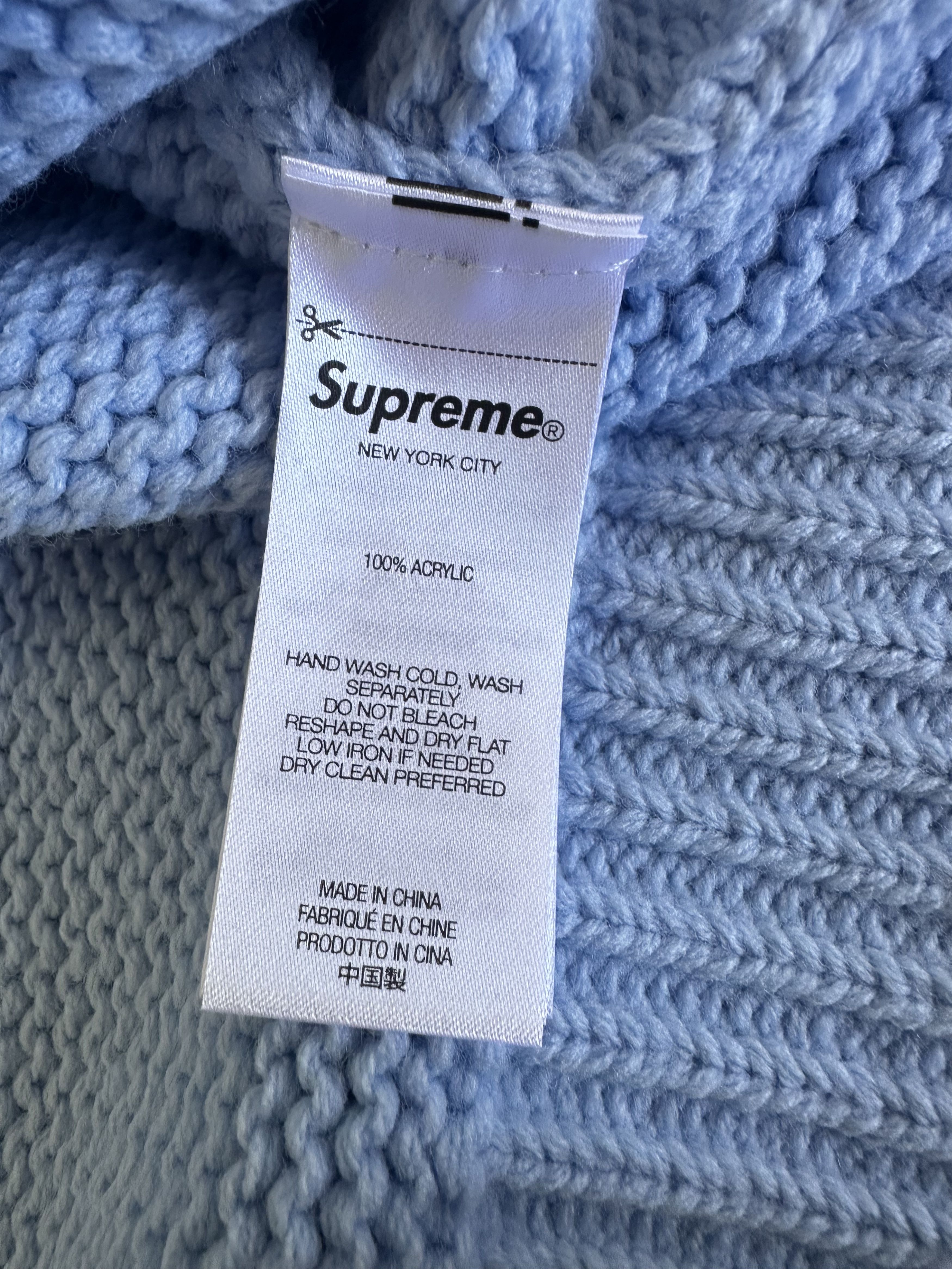 Supreme Old English Sleeves Sweater Size US L / EU 52-54 / 3 - 5 Thumbnail