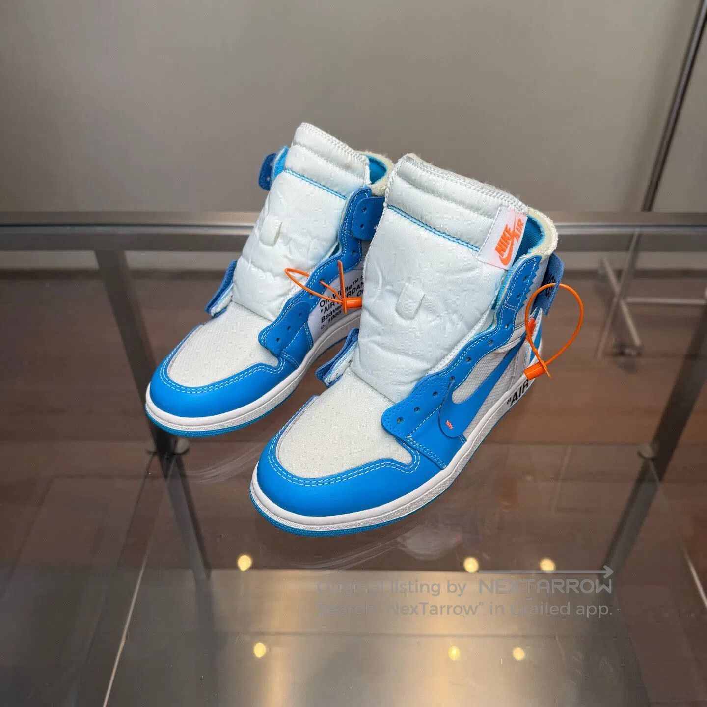 Nike Nike AJ1 Ow North Carolina Blue Size US 7.5 / EU 40-41 - 1 Thumbnail