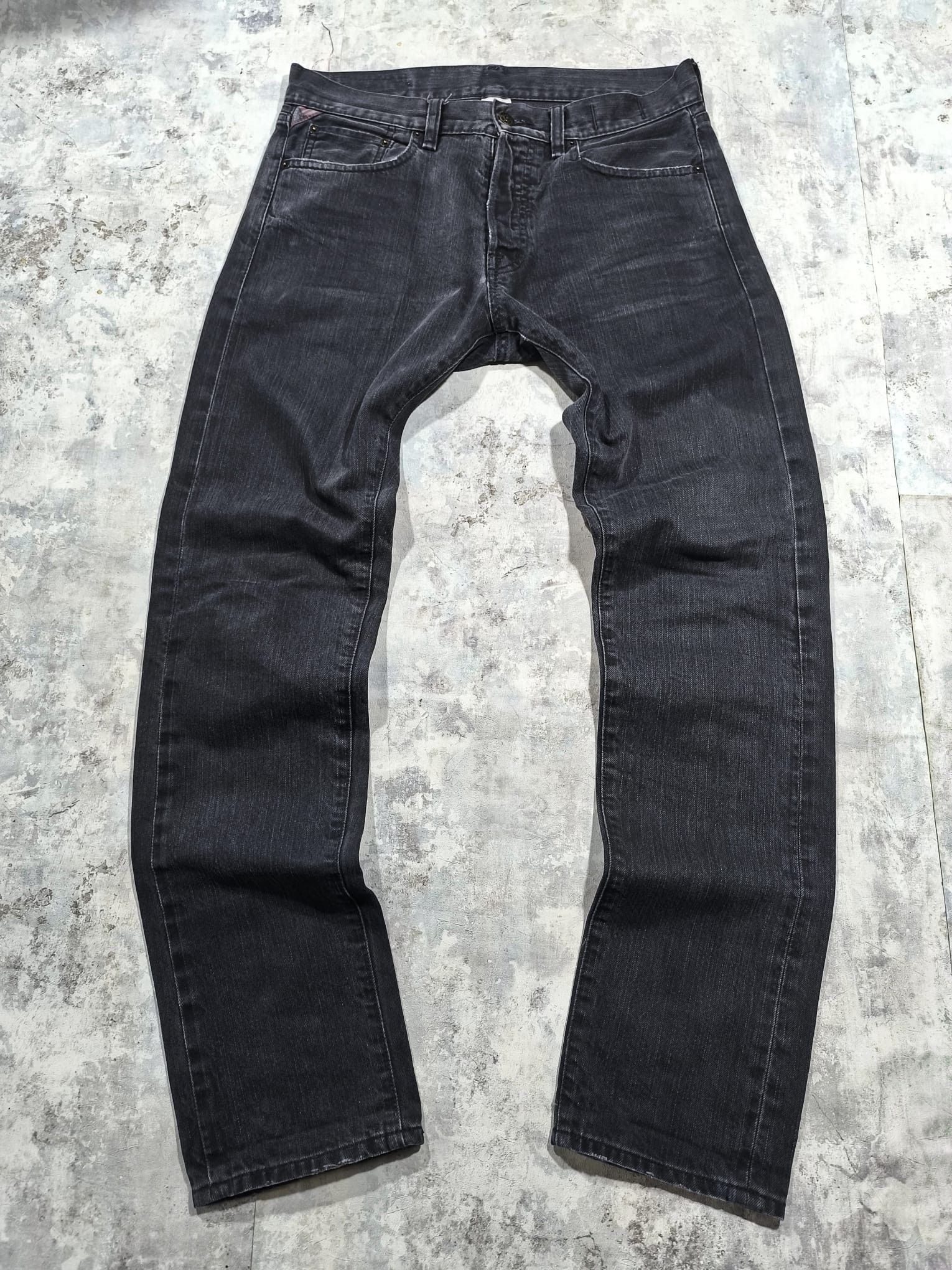 Denim & Supply Ralph Lauren Archival Slim Fit Denim Supply RL Black Faded Jeans Size US 32 / EU 48 - 1 Thumbnail