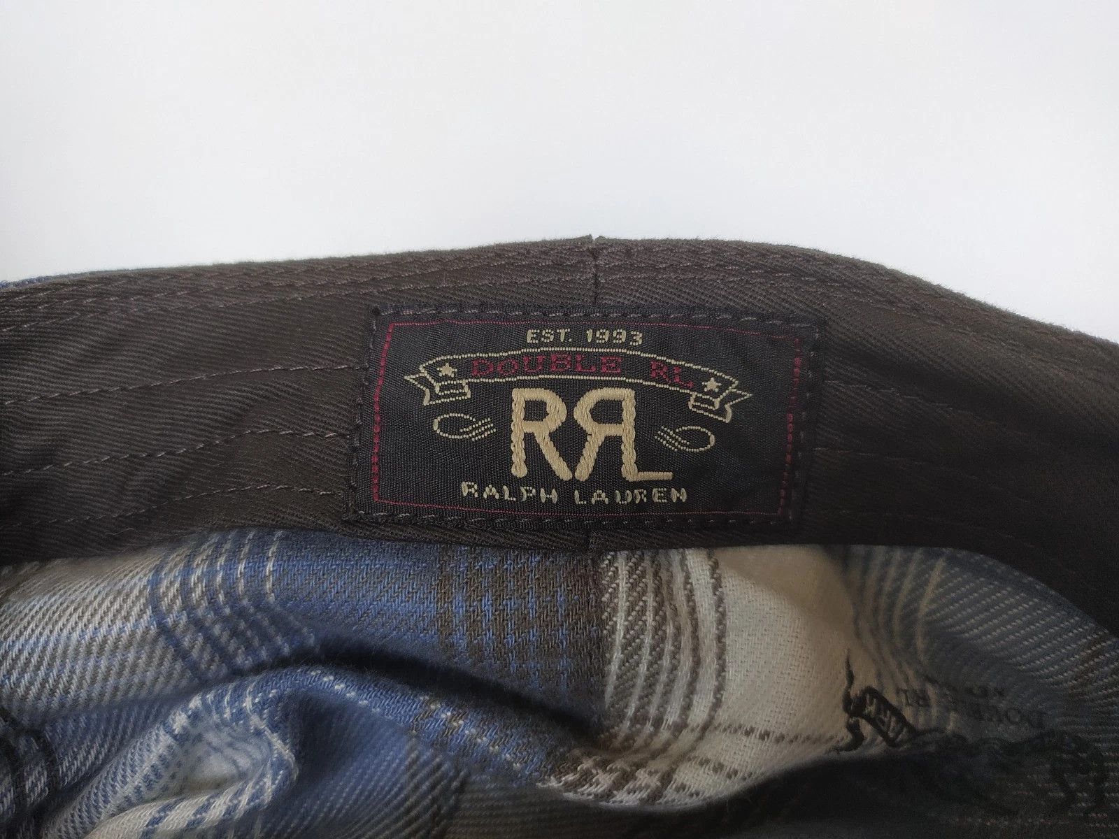 RRL Ralph Lauren DOUBLE RL Cotton-Linen Newsboy Cap T/3028 Size ONE SIZE - 7 Thumbnail