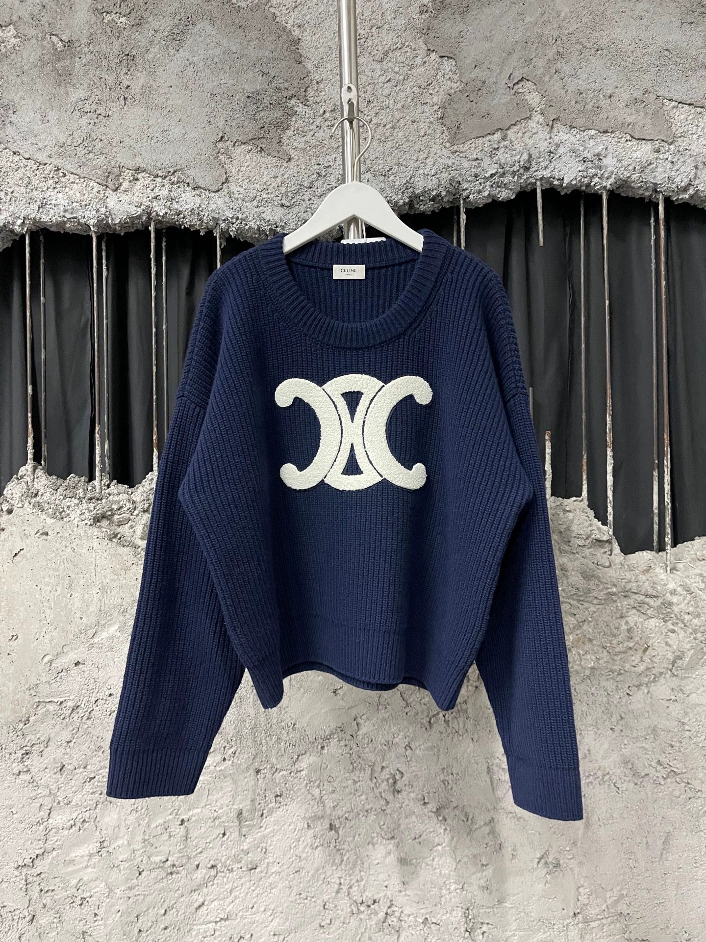 Celine Celine Triomphe Sweater Size S Size S / US 4 / IT 40 - 1 Thumbnail